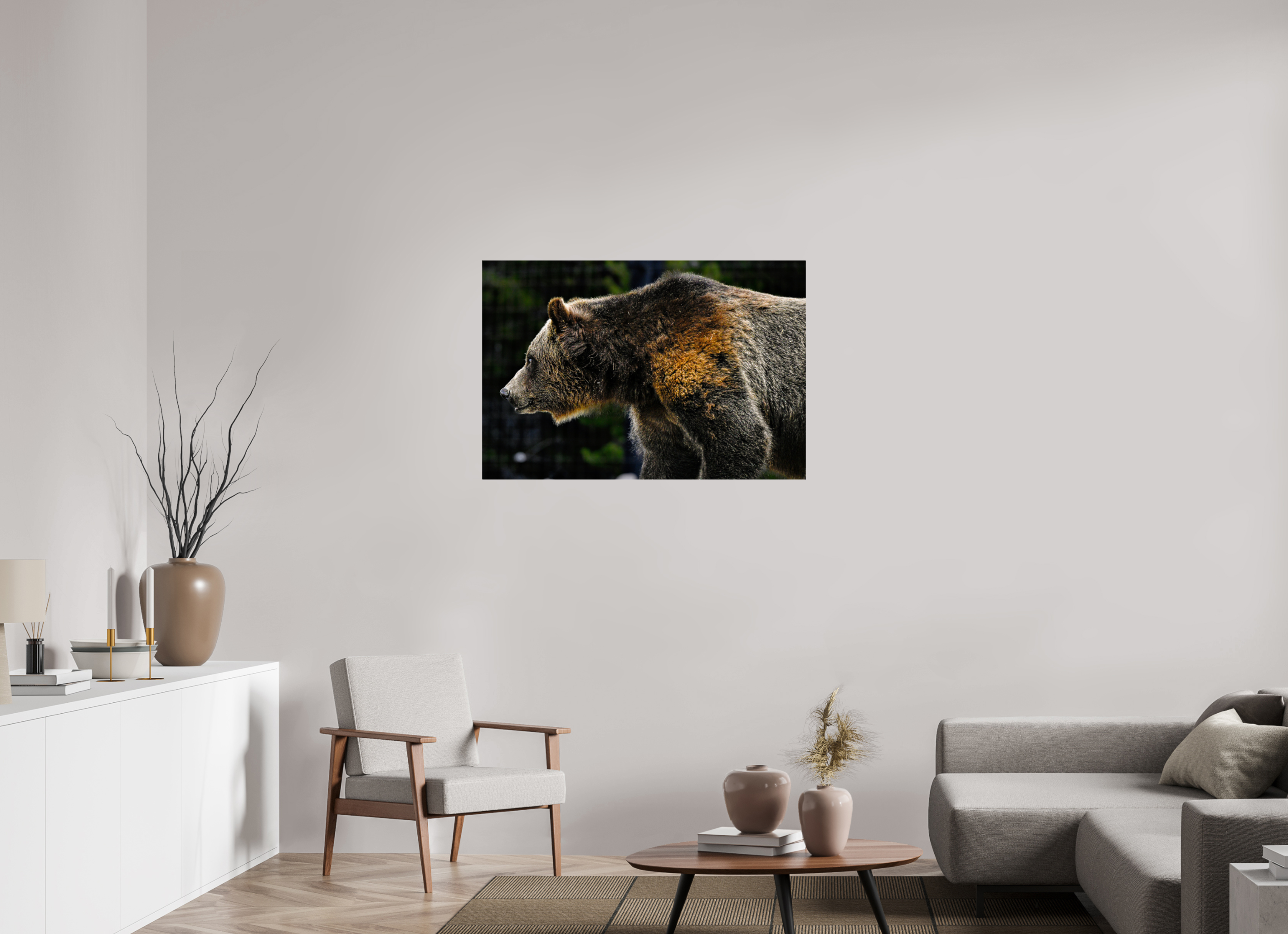 41.3 x 28″, PHOTO PAPER Bear
