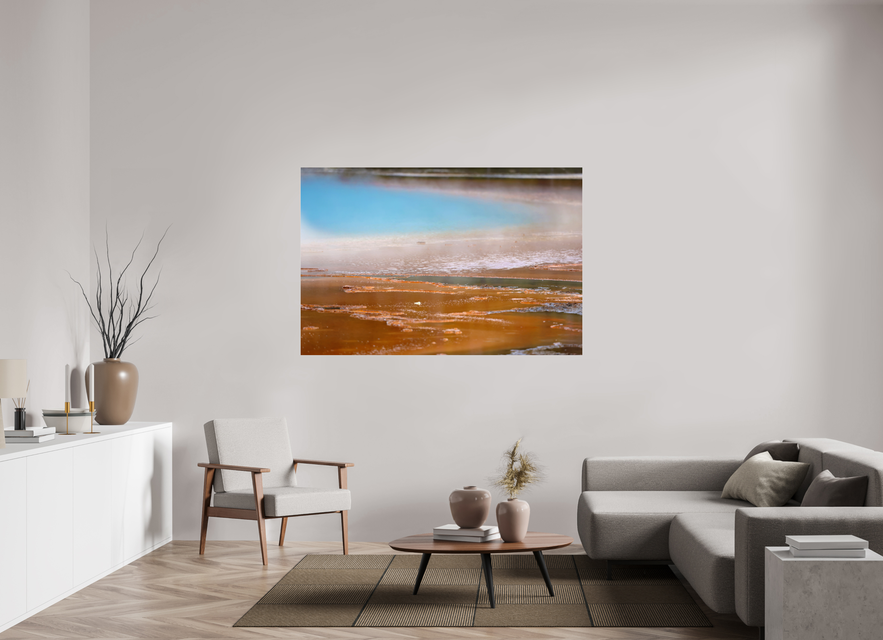 66 x 44″, ACRYLIC Yellowstone