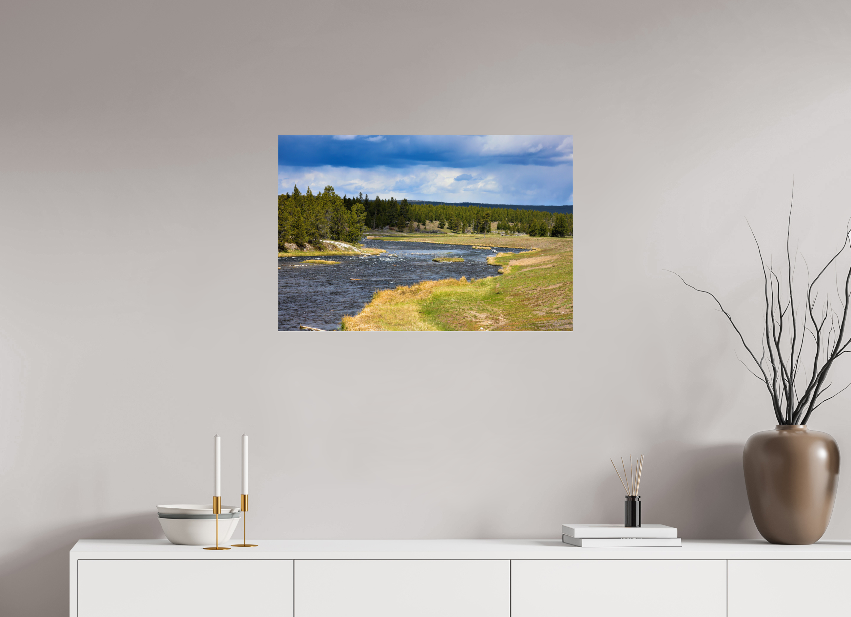 30 x 20″, ACRYLIC Yellowstone
