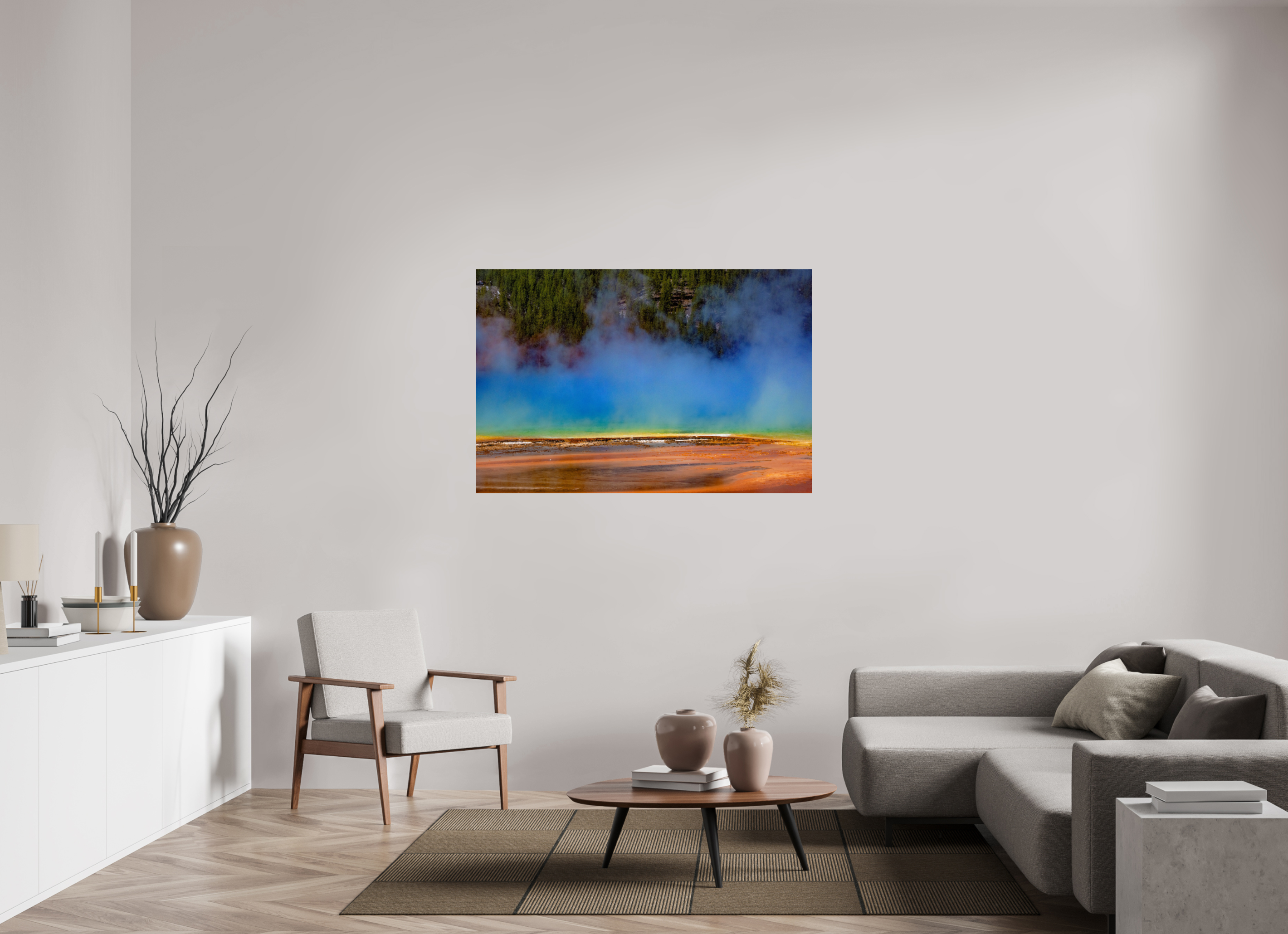 54 x 36″, ACRYLIC Yellowstone