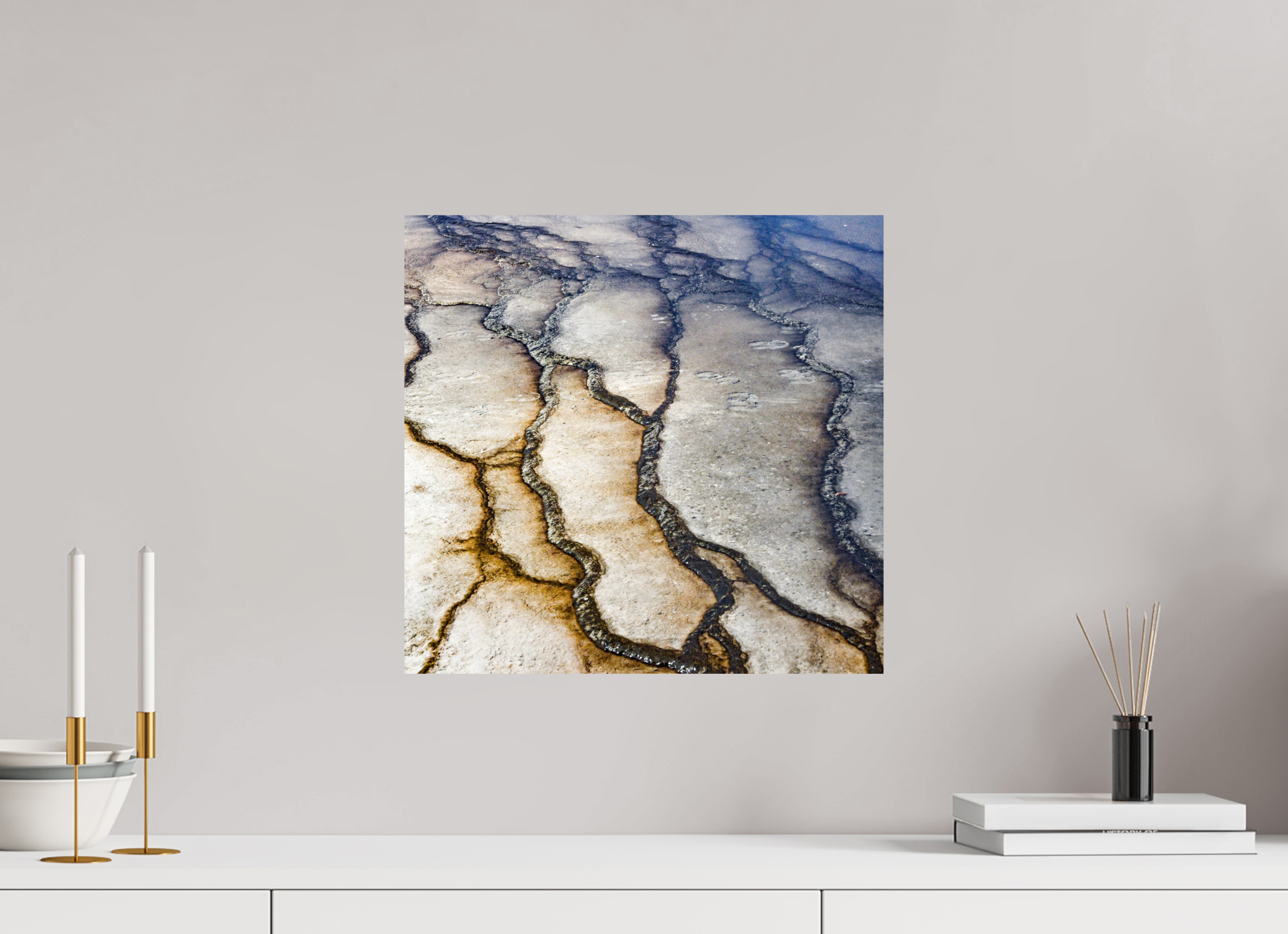 16.7 x 16″, PHOTO PAPER Yellowstone