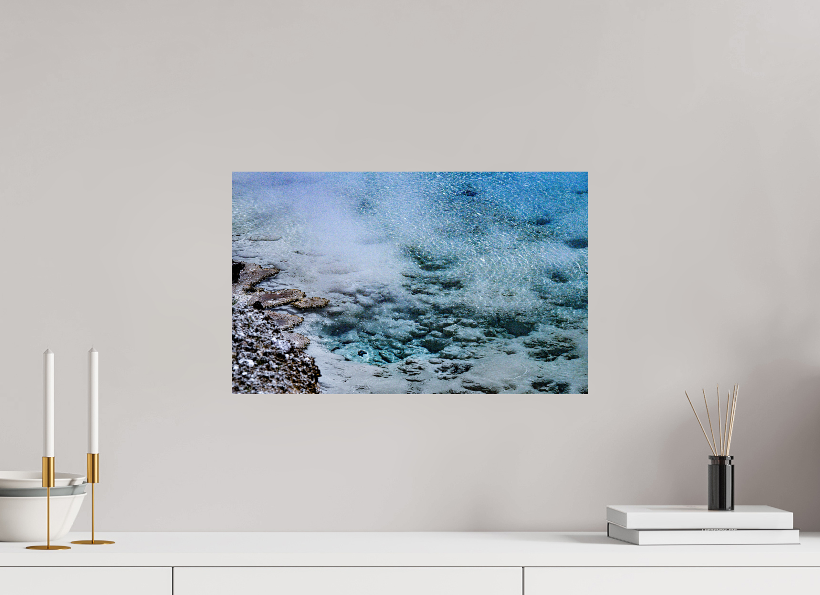 19.2 x 12″, METAL Yellowstone