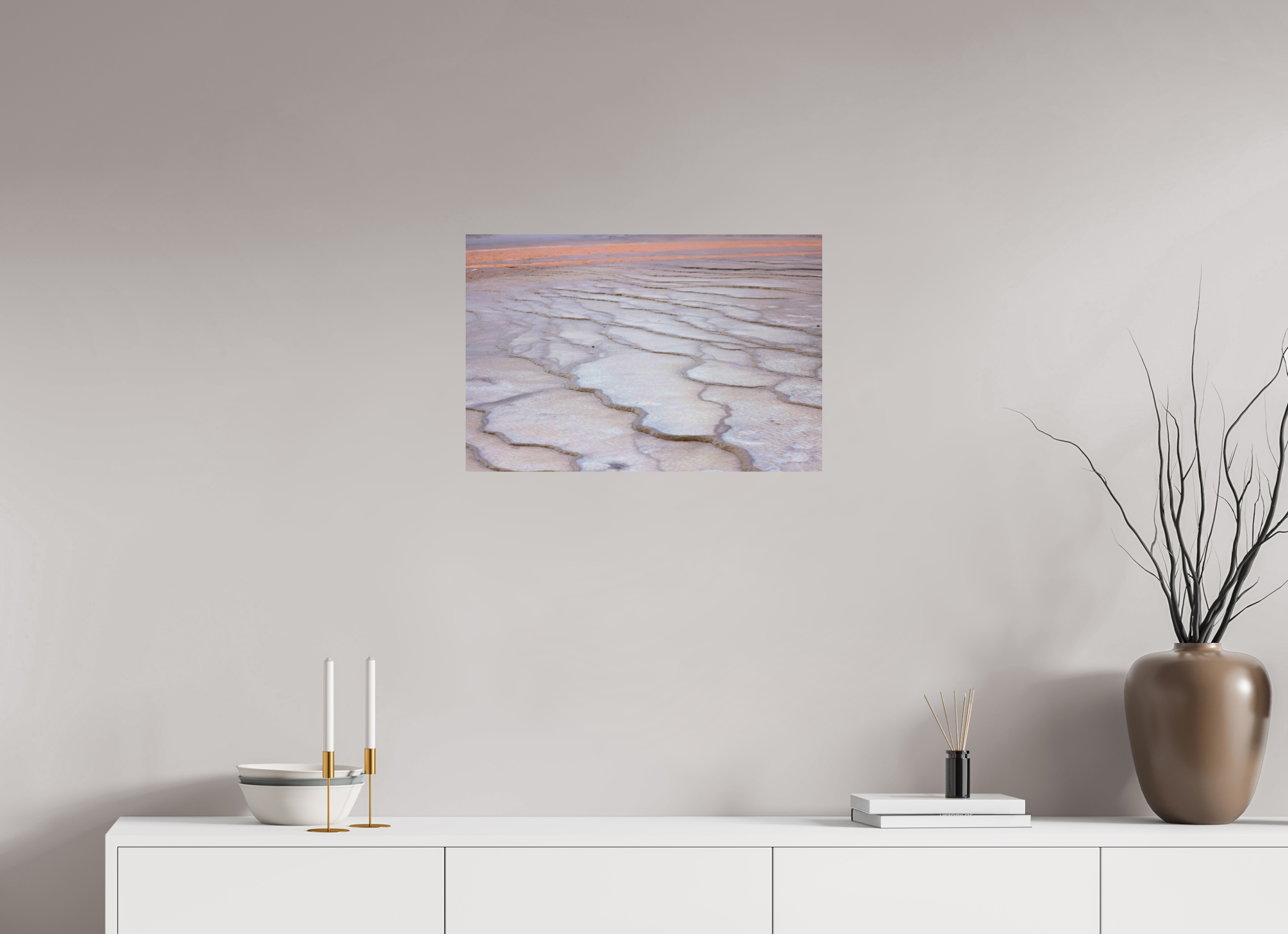 24 x 16″, METAL Yellowstone