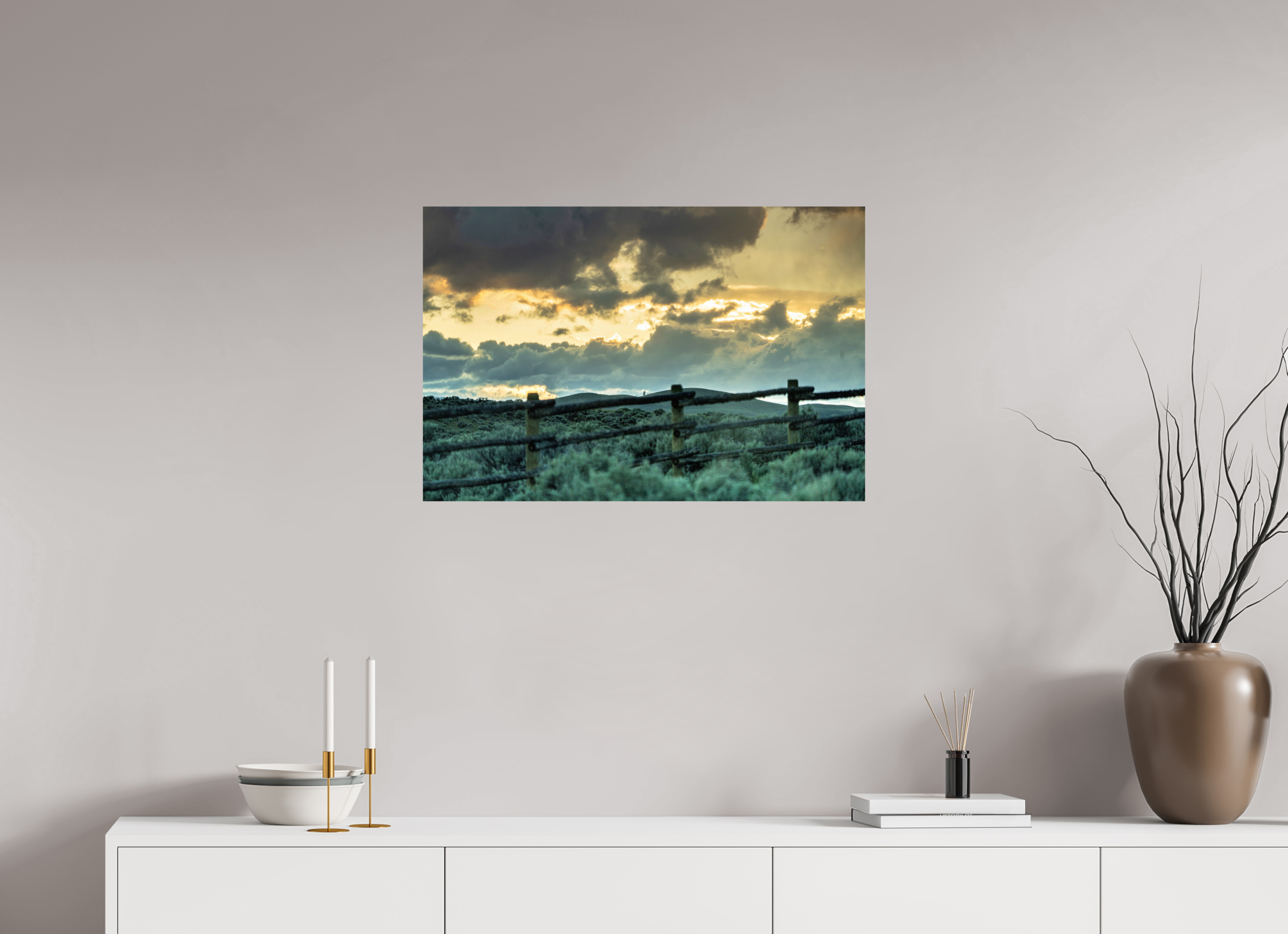 30 x 20″, PHOTO PAPER Wyoming