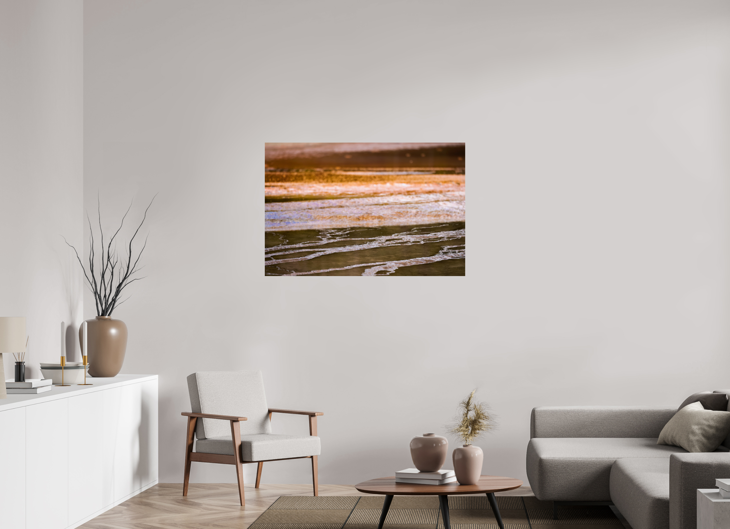 45 x 30″, METAL Yellowstone