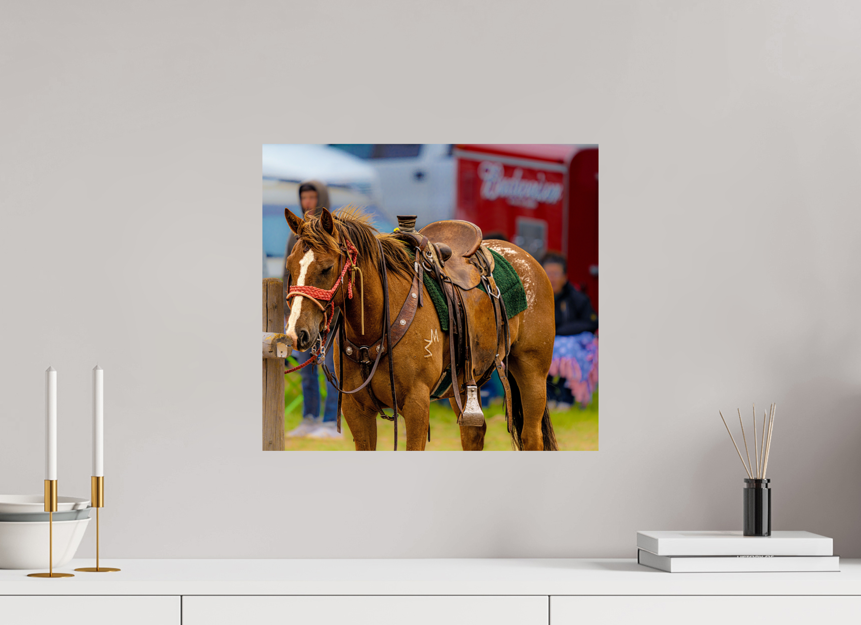 17.5 x 16″, PHOTO PAPER Pack Horse Portrait 18 Web Exclusive