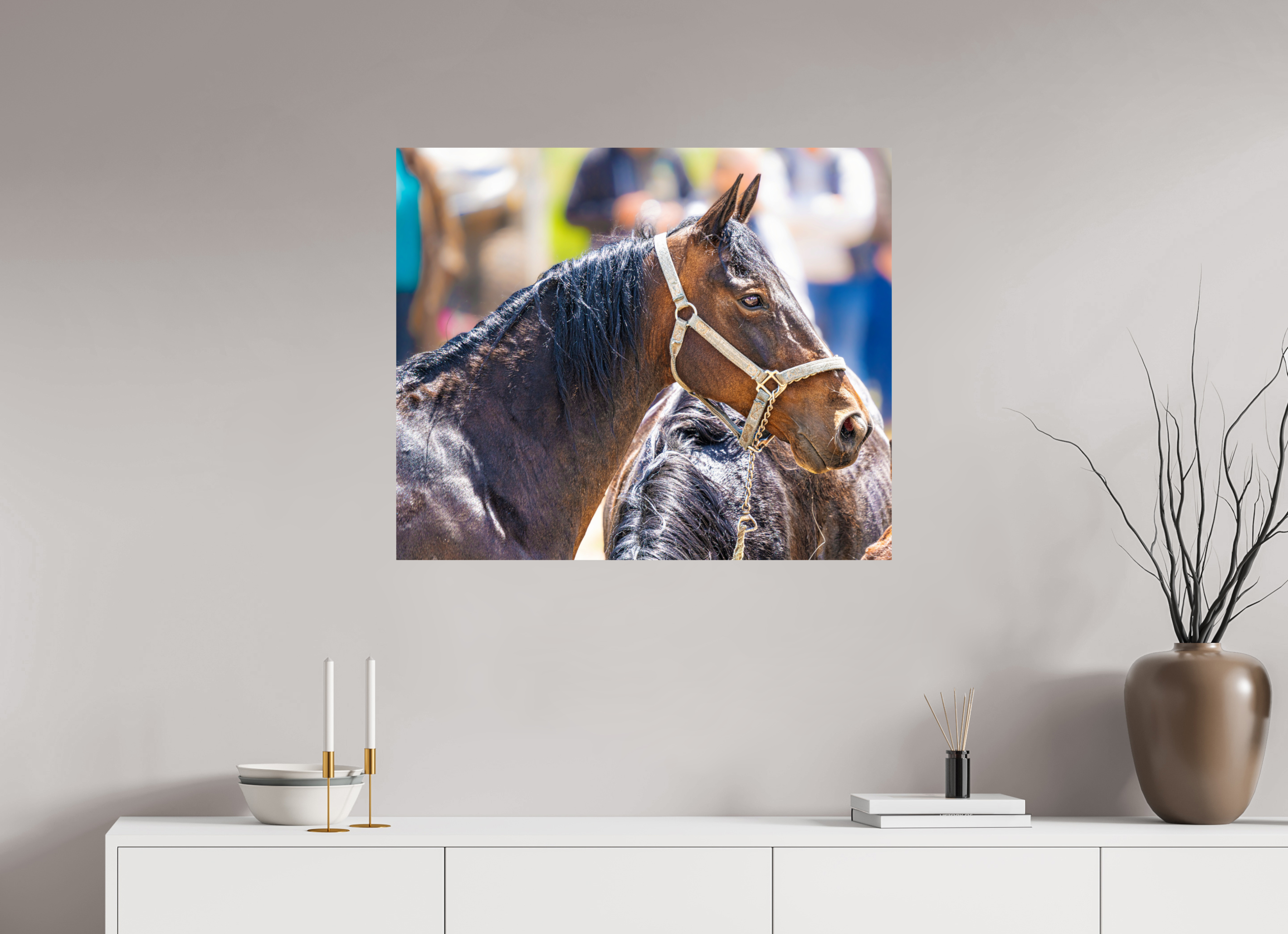33.6 x 28″, PHOTO PAPER Pack Horse Portrait 14 Web Exclusive