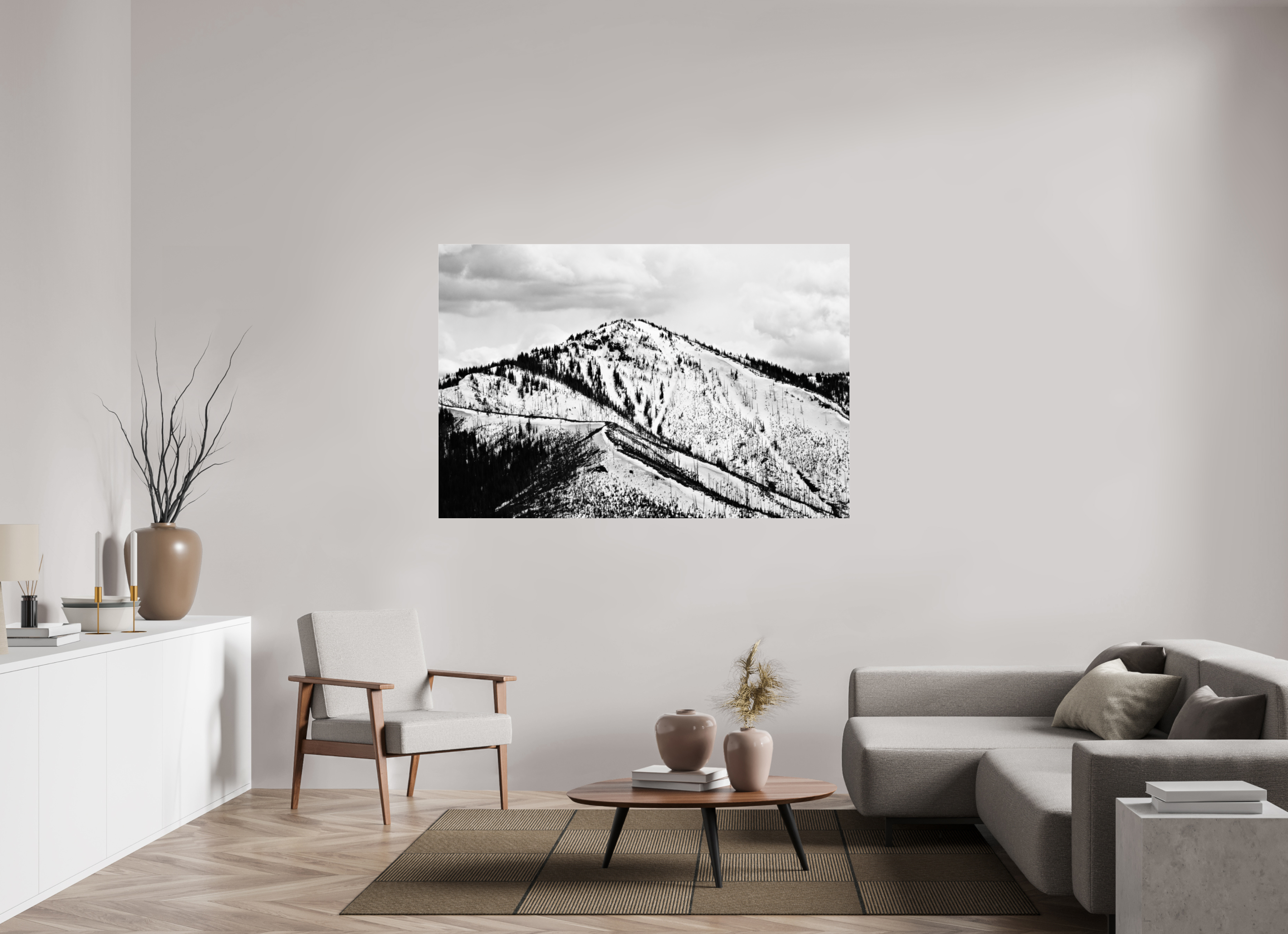 66 x 44″, ACRYLIC Yellowstone