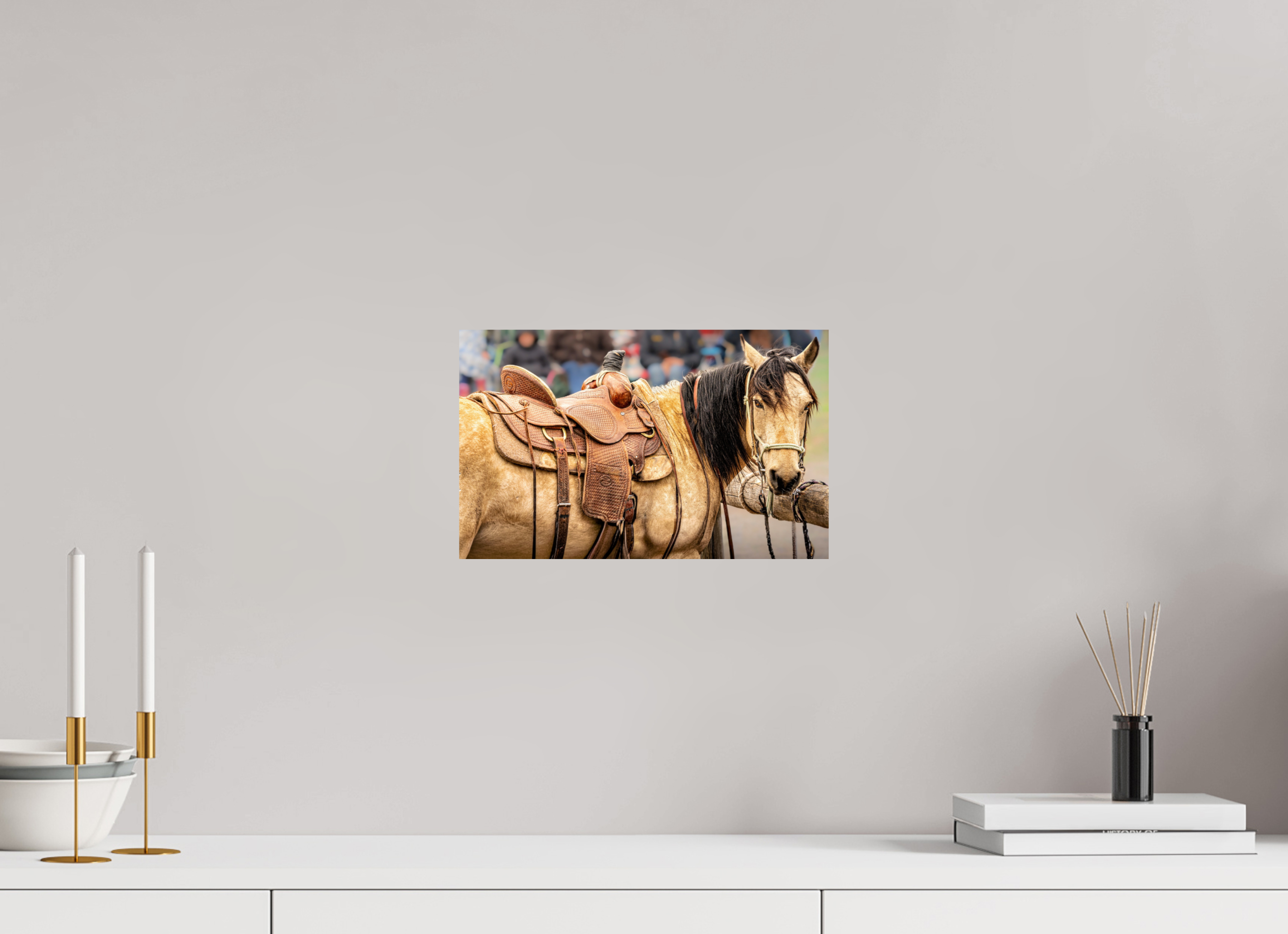 12.9 x 8″, PHOTO PAPER Pack Horse Portrait 7