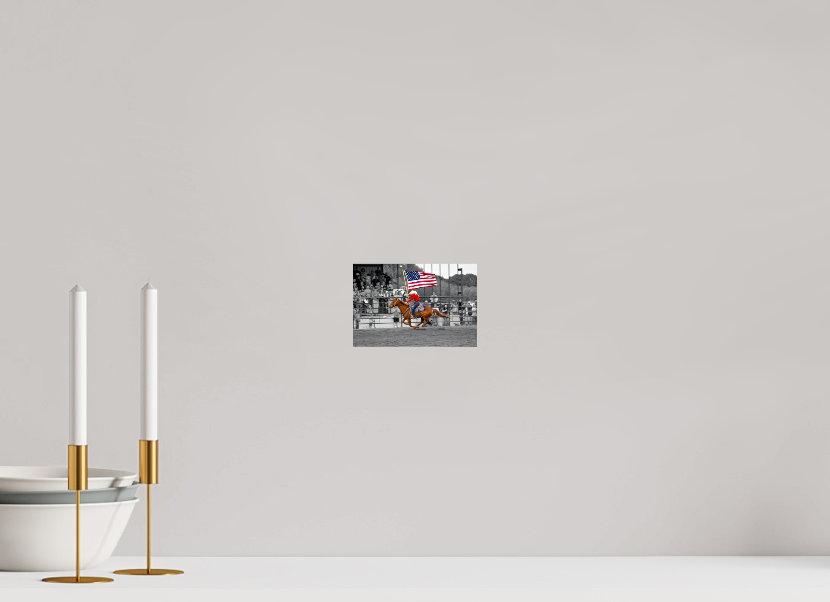 6 x 4″, PHOTO PAPER America 250 Flag Rider 7