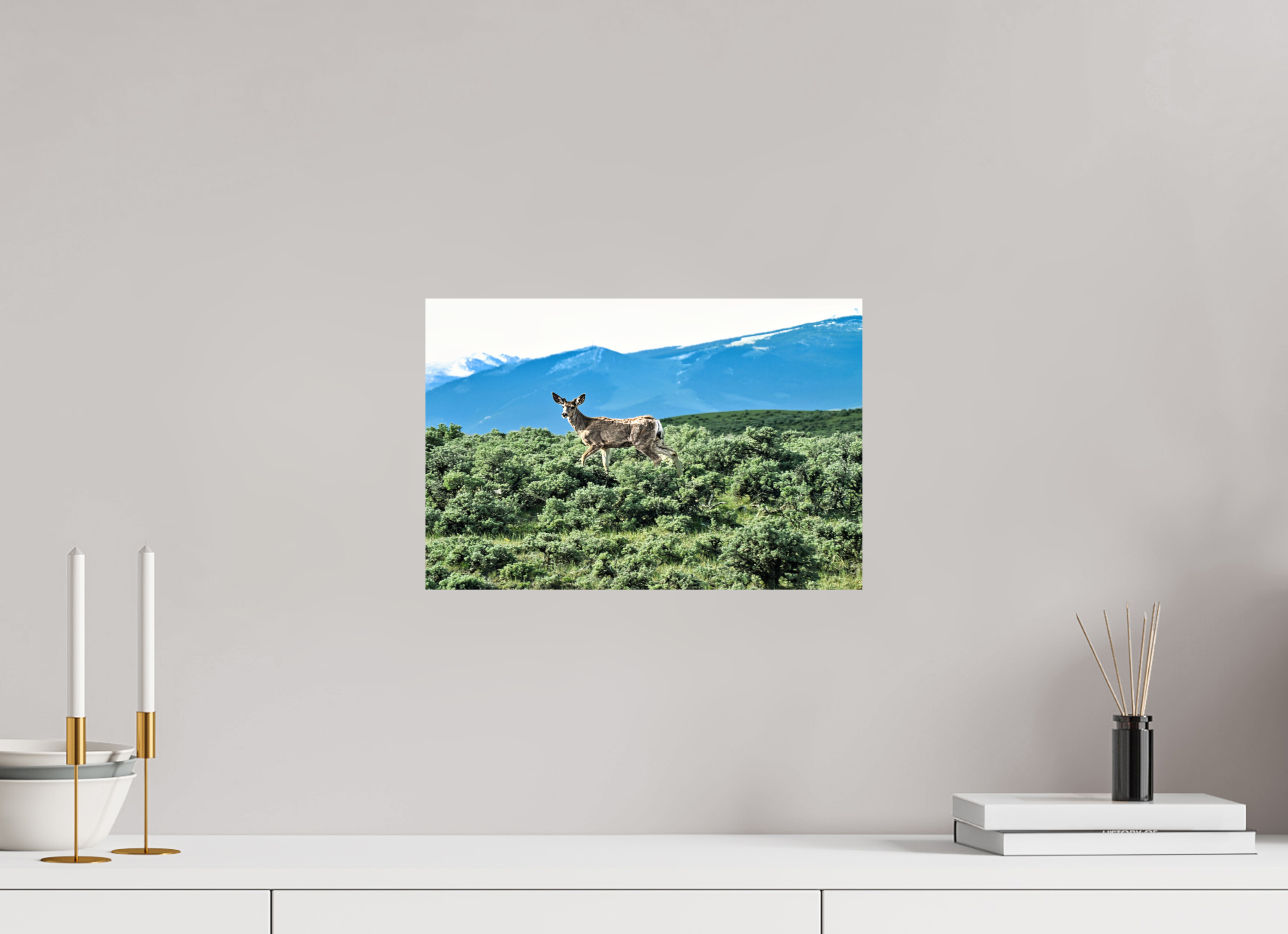 15 x 10″, METAL Deer