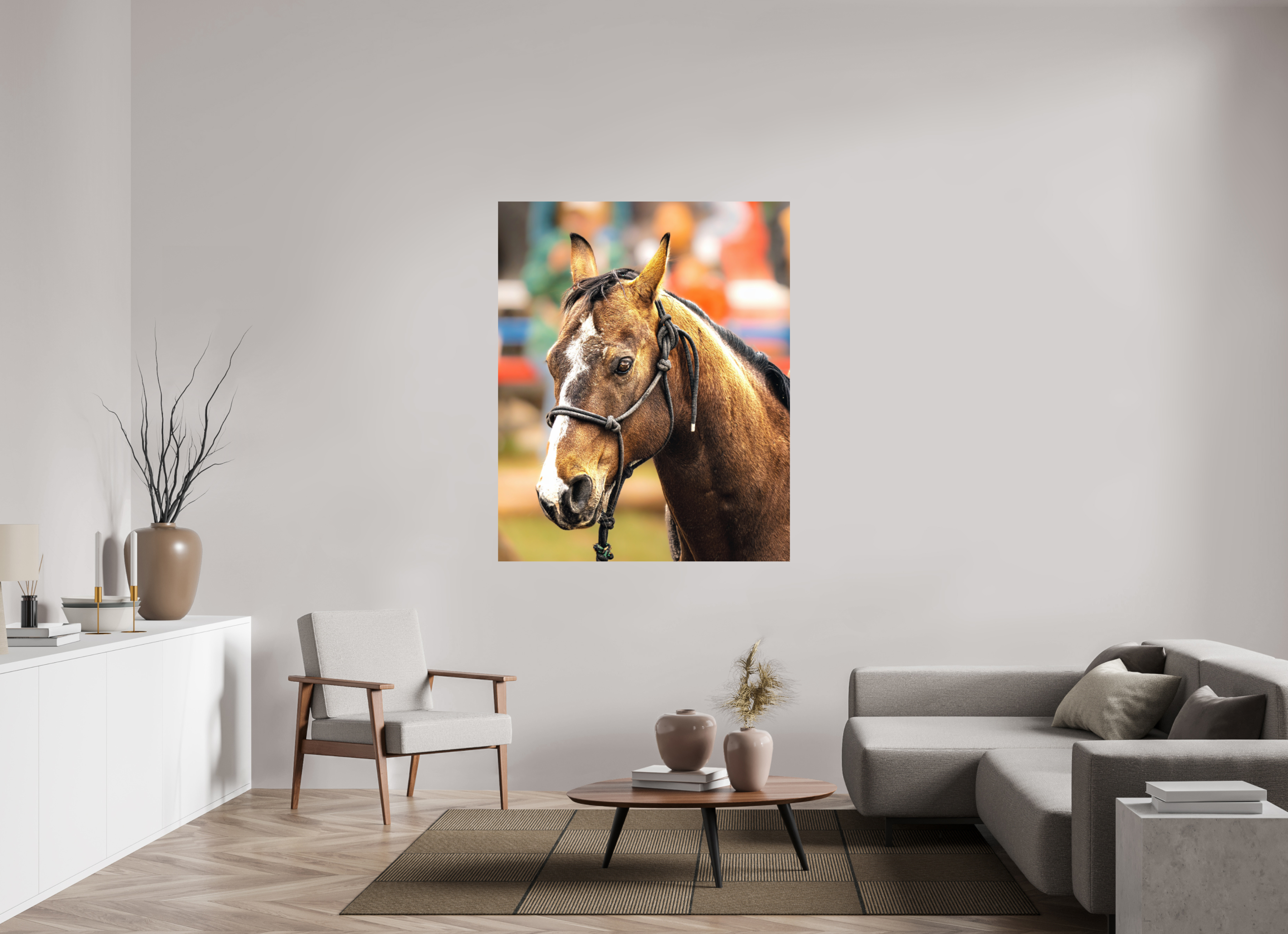 47 x 58″, PHOTO PAPER Pack Horse Portrait 9 Web Exclusive