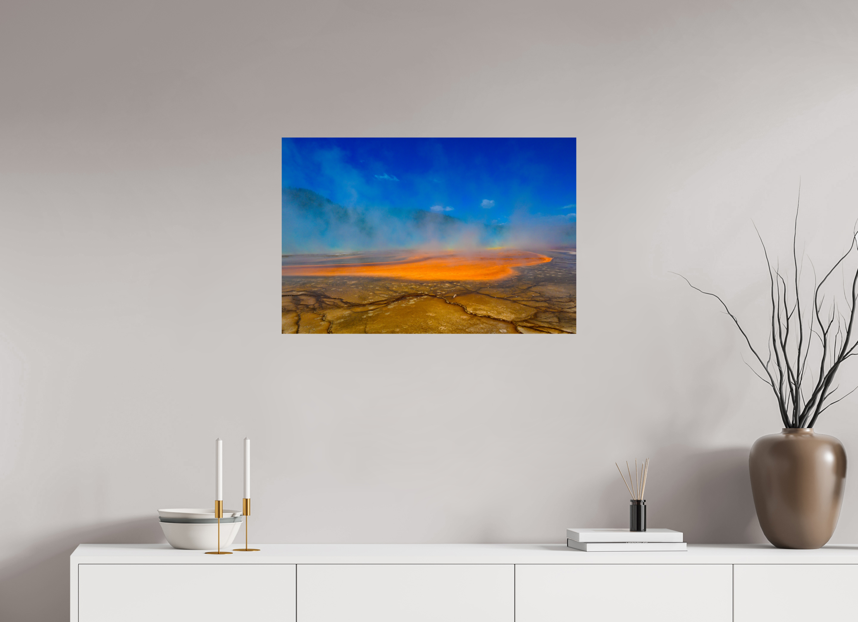 30 x 20″, PHOTO PAPER Yellowstone