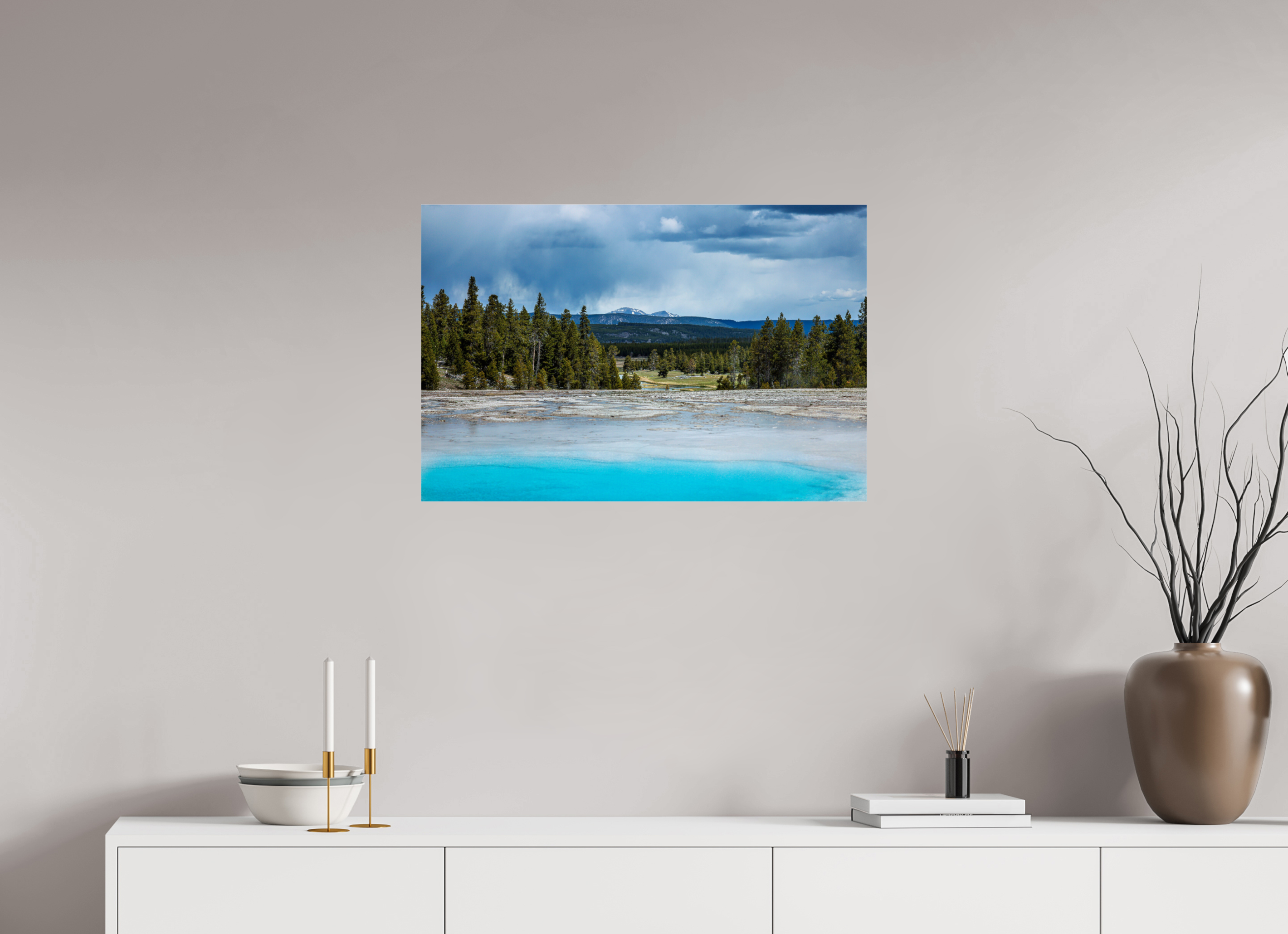 30 x 20″, ACRYLIC Yellowstone