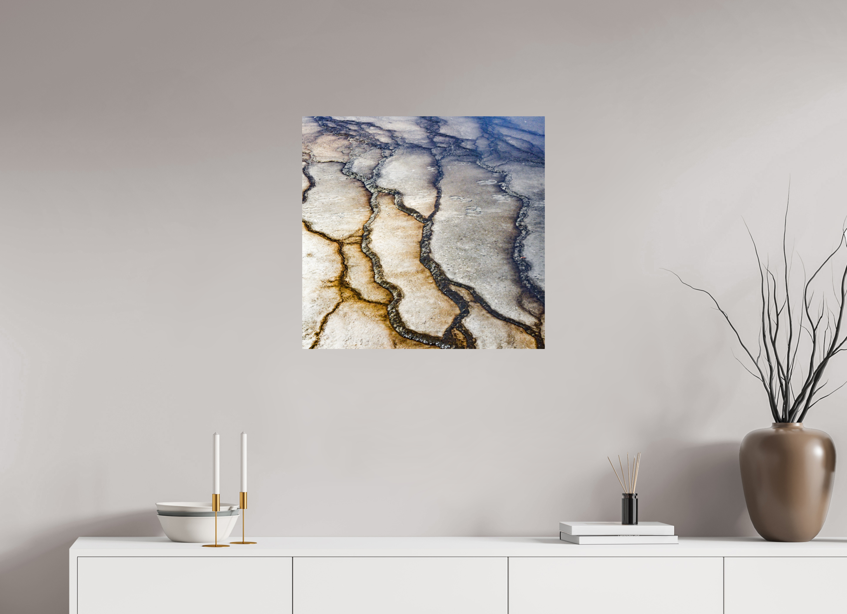 25 x 24″, PHOTO PAPER Yellowstone