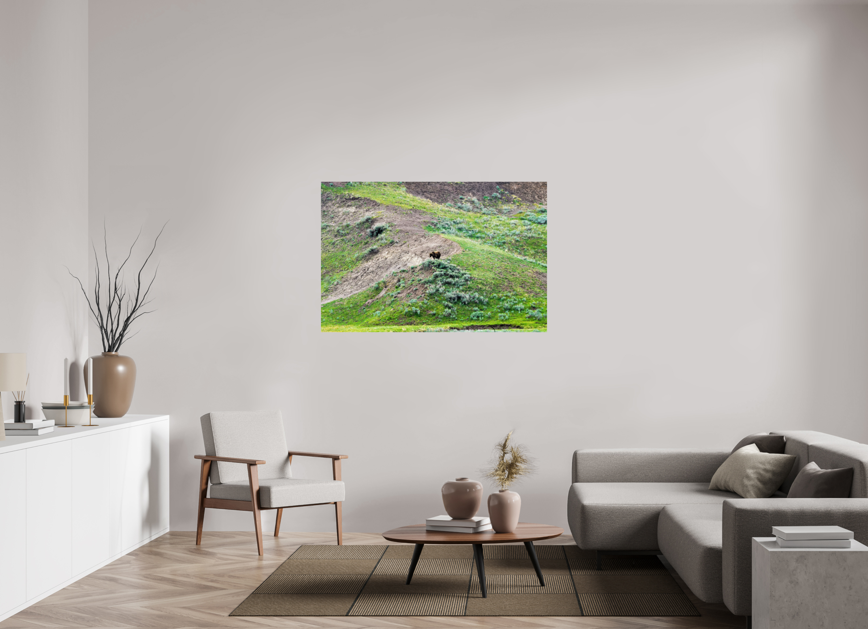 54 x 36″, PHOTO PAPER Bear