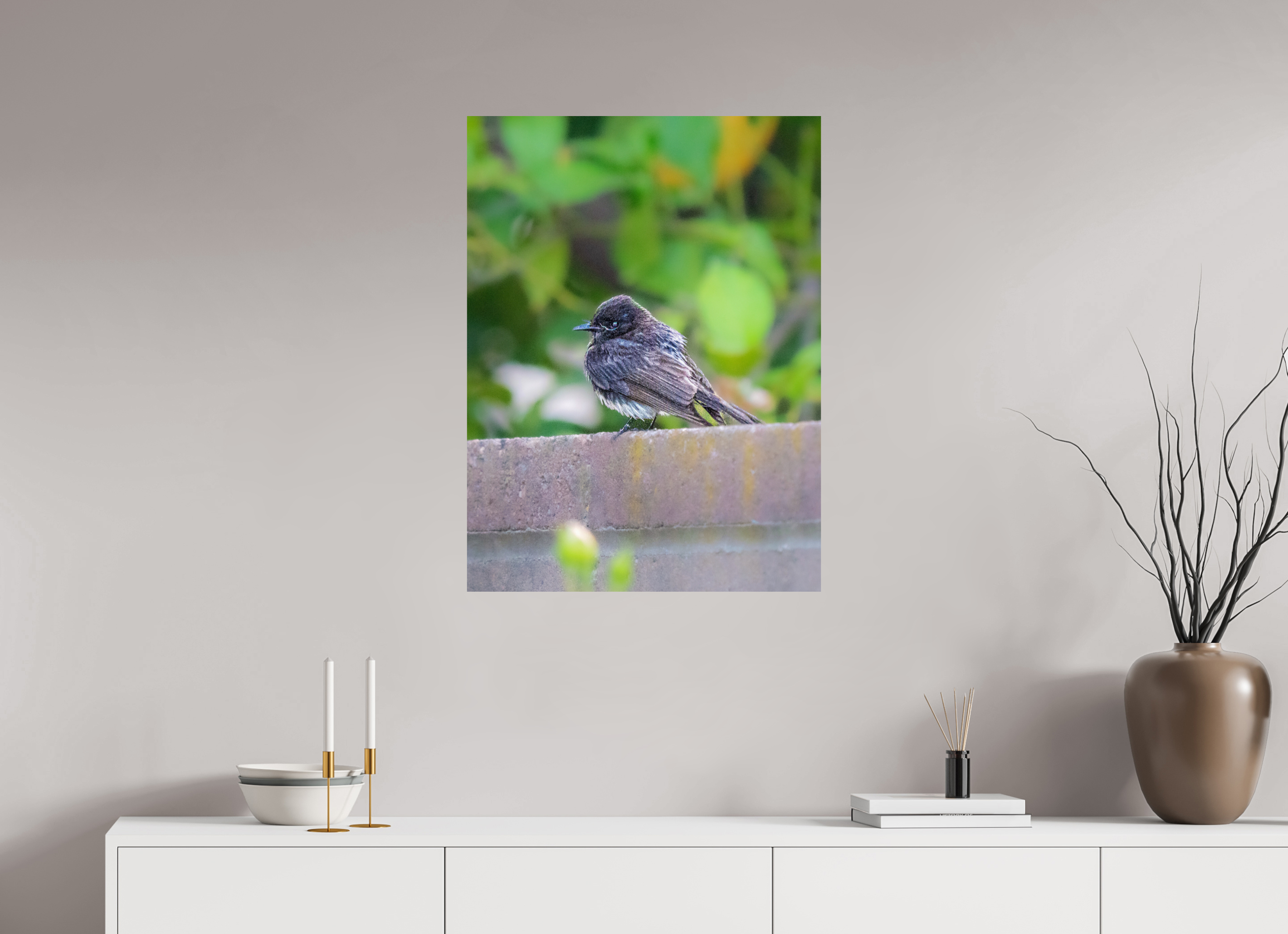 24 x 32.3″, PHOTO PAPER Bird