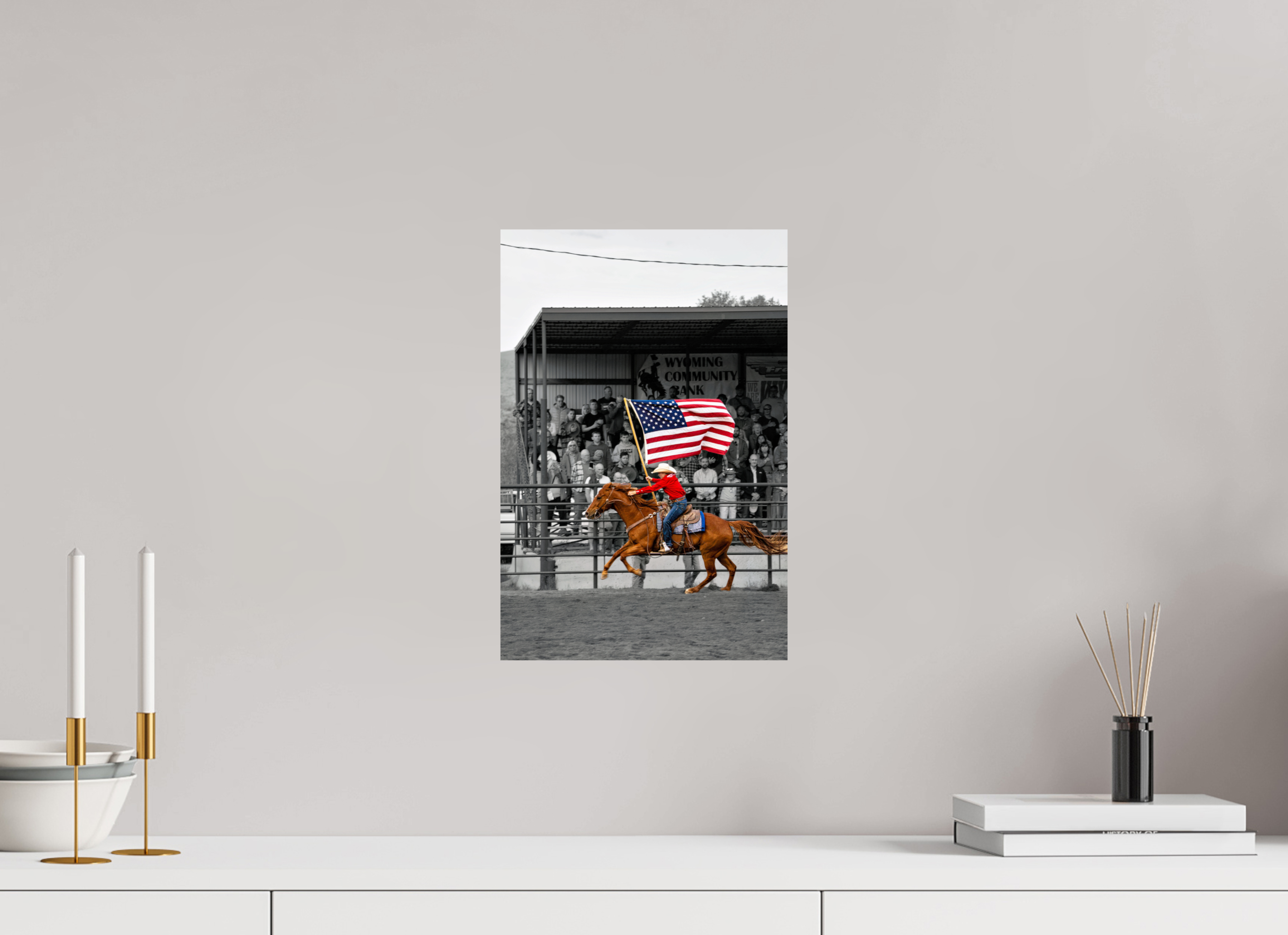 10 x 15″, PHOTO PAPER America 250 Flag Rider 6