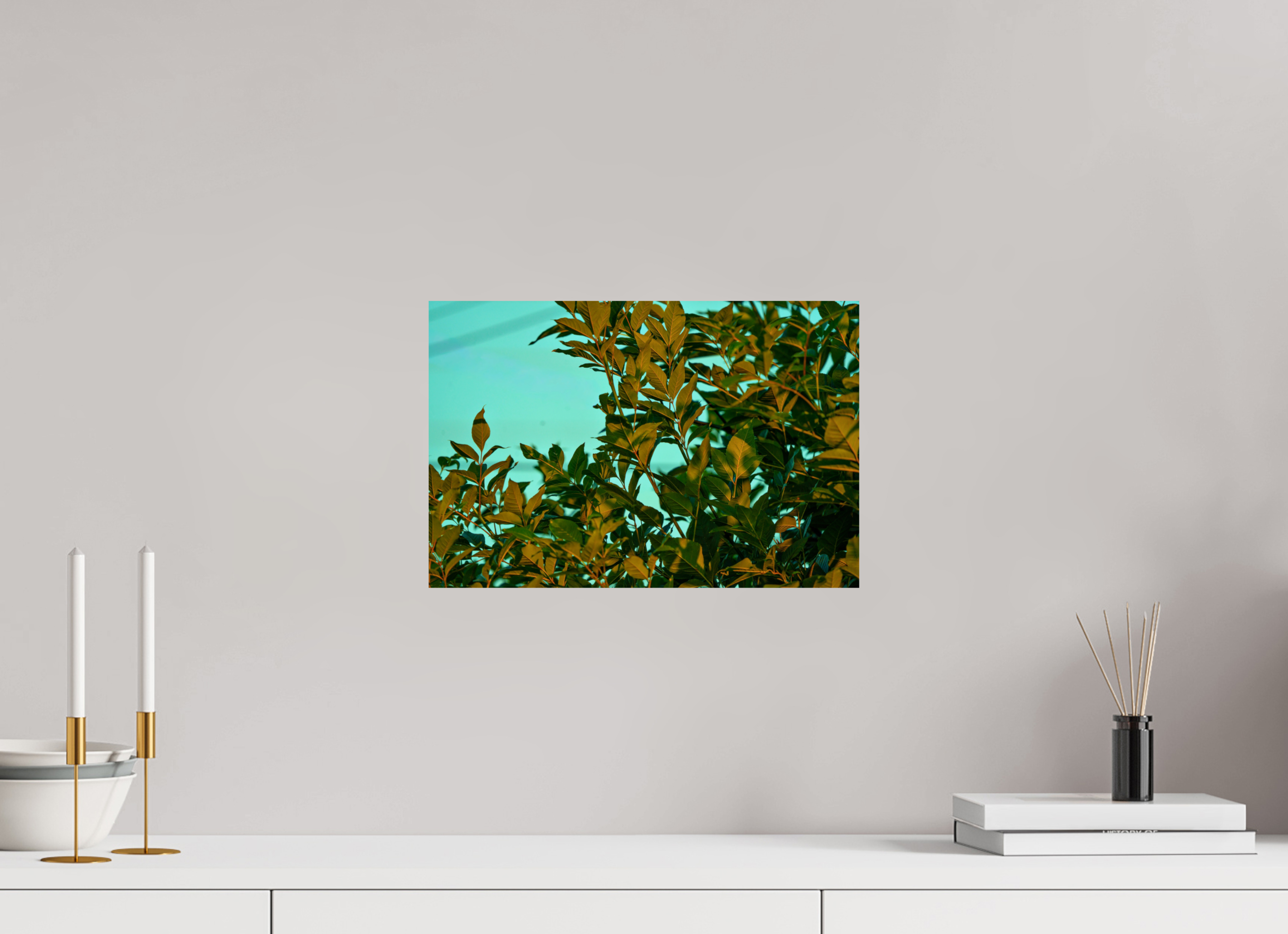 15 x 10″, PHOTO PAPER Leaves