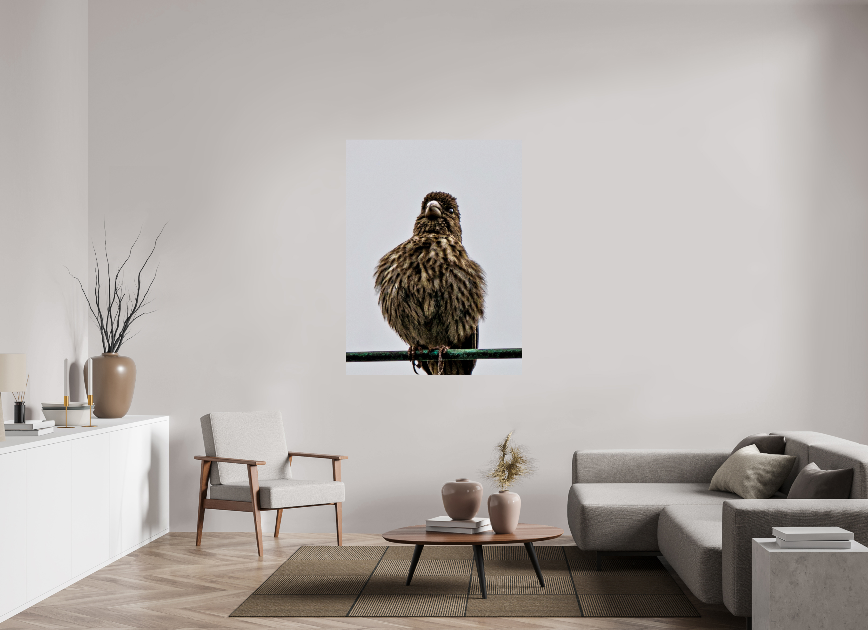 42 x 56″, METAL Bird