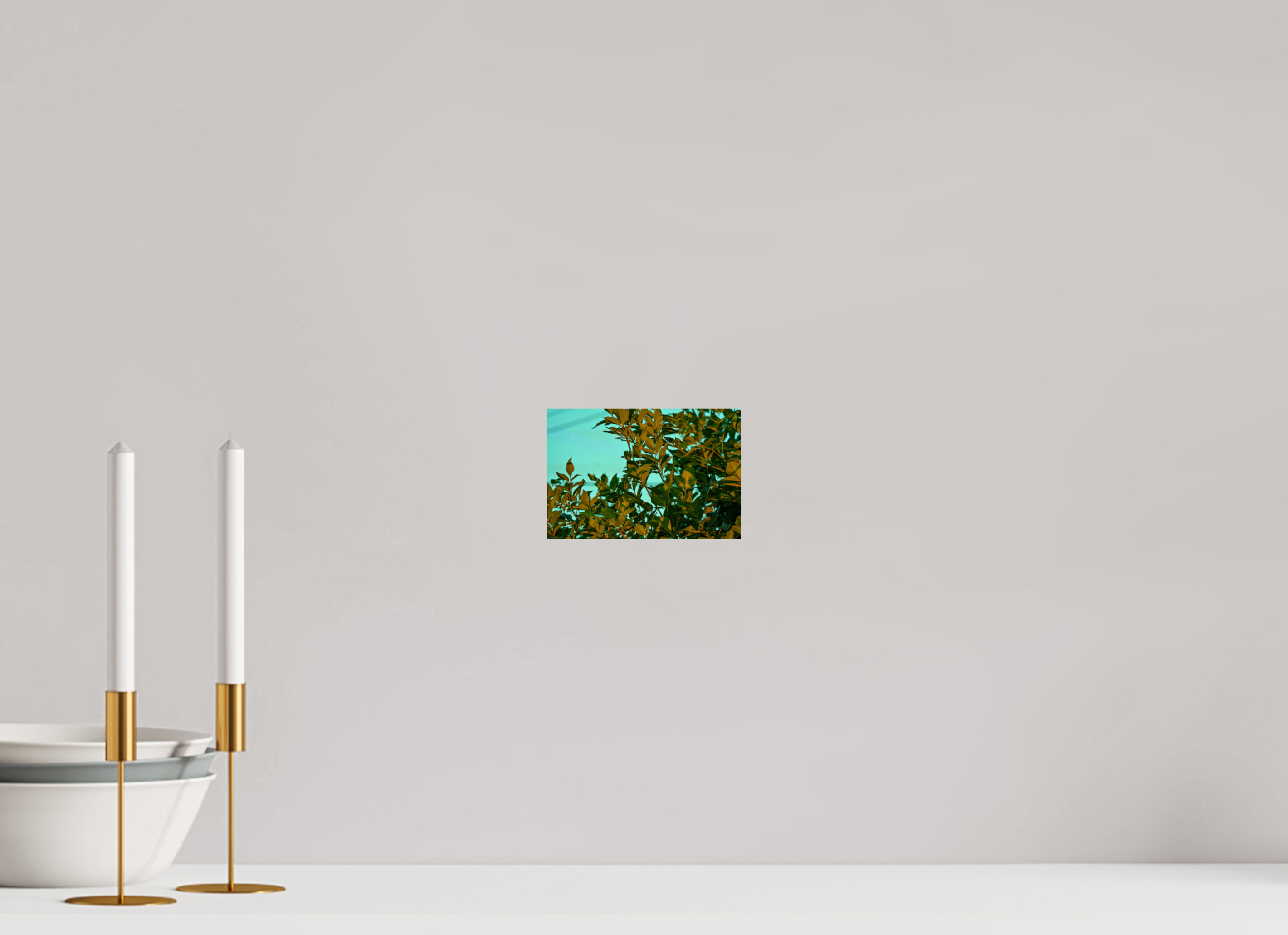 6 x 4″, METAL Leaves