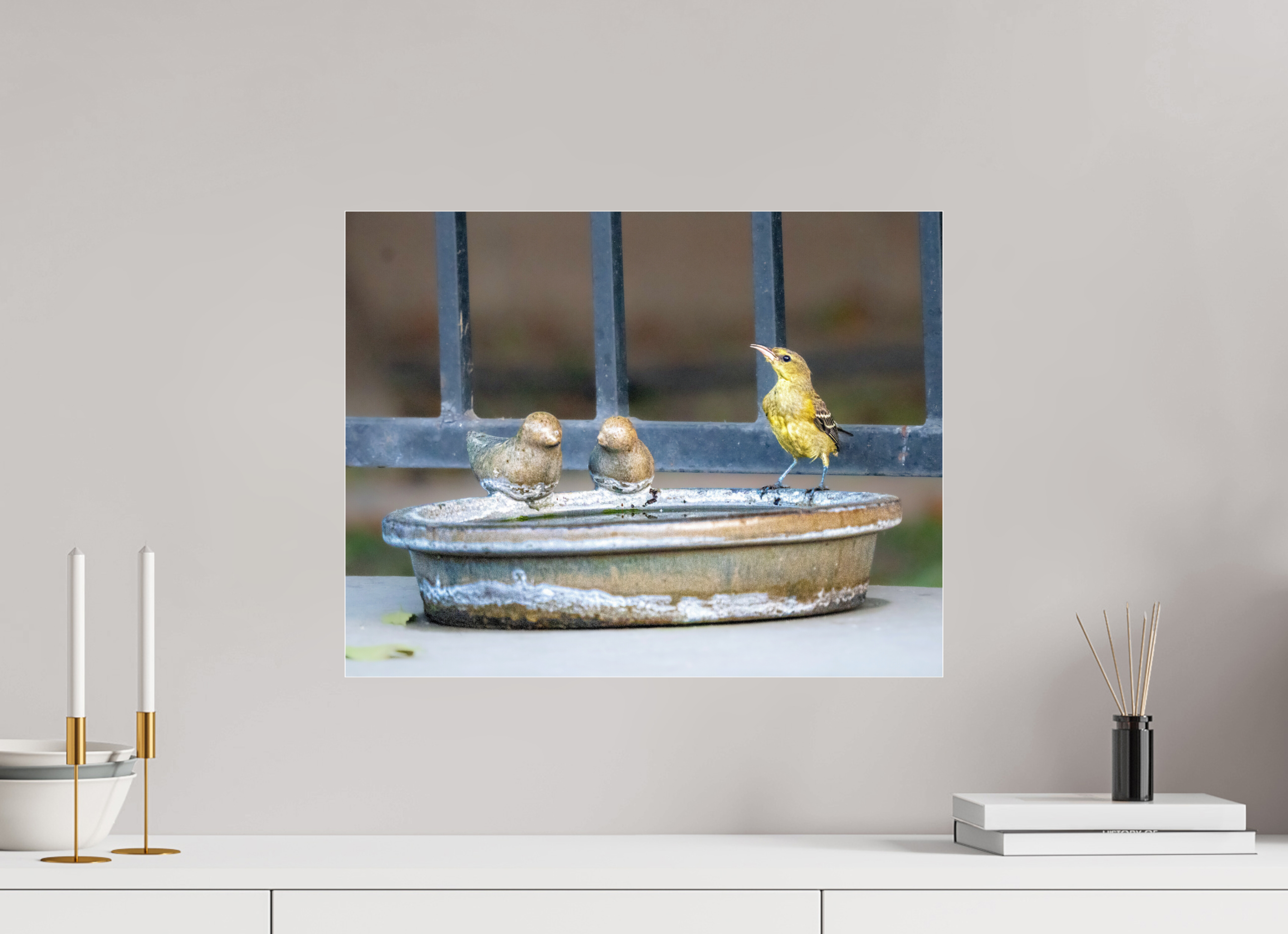 20.5 x 16″, ACRYLIC Bird