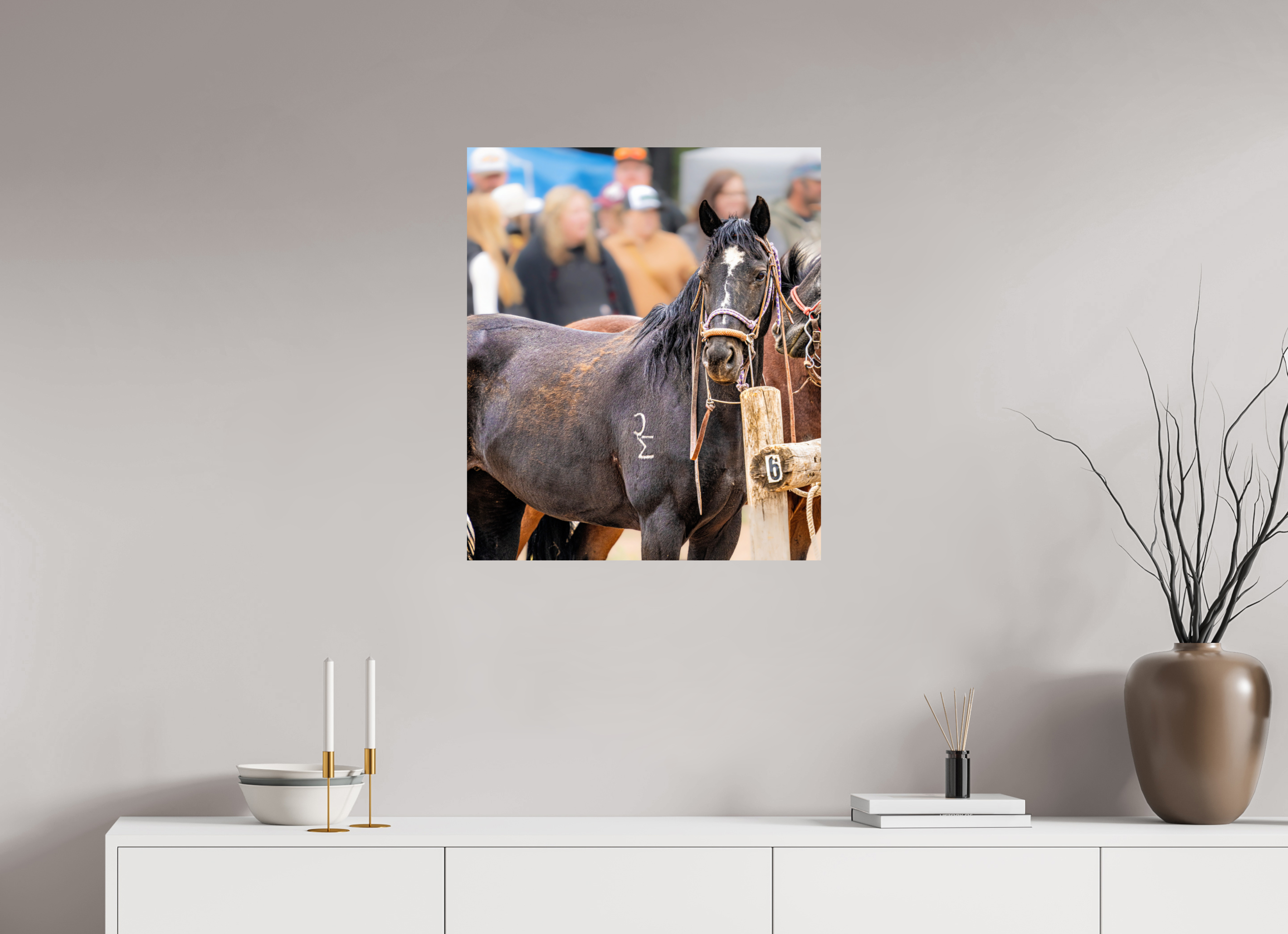 24 x 28″, PHOTO PAPER Pack Horse Portrait 17 Web Exclusive