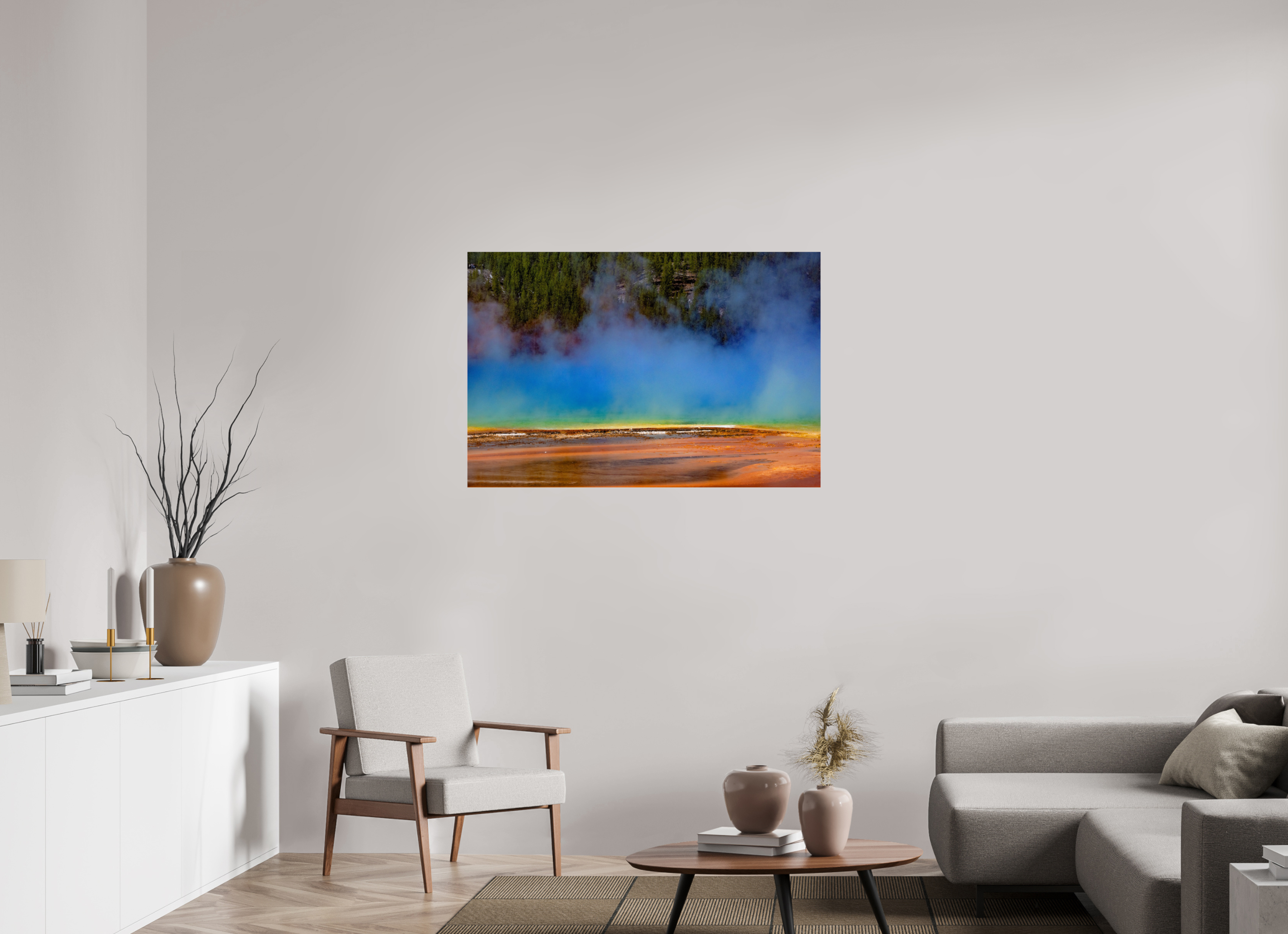 45 x 30″, ACRYLIC Yellowstone