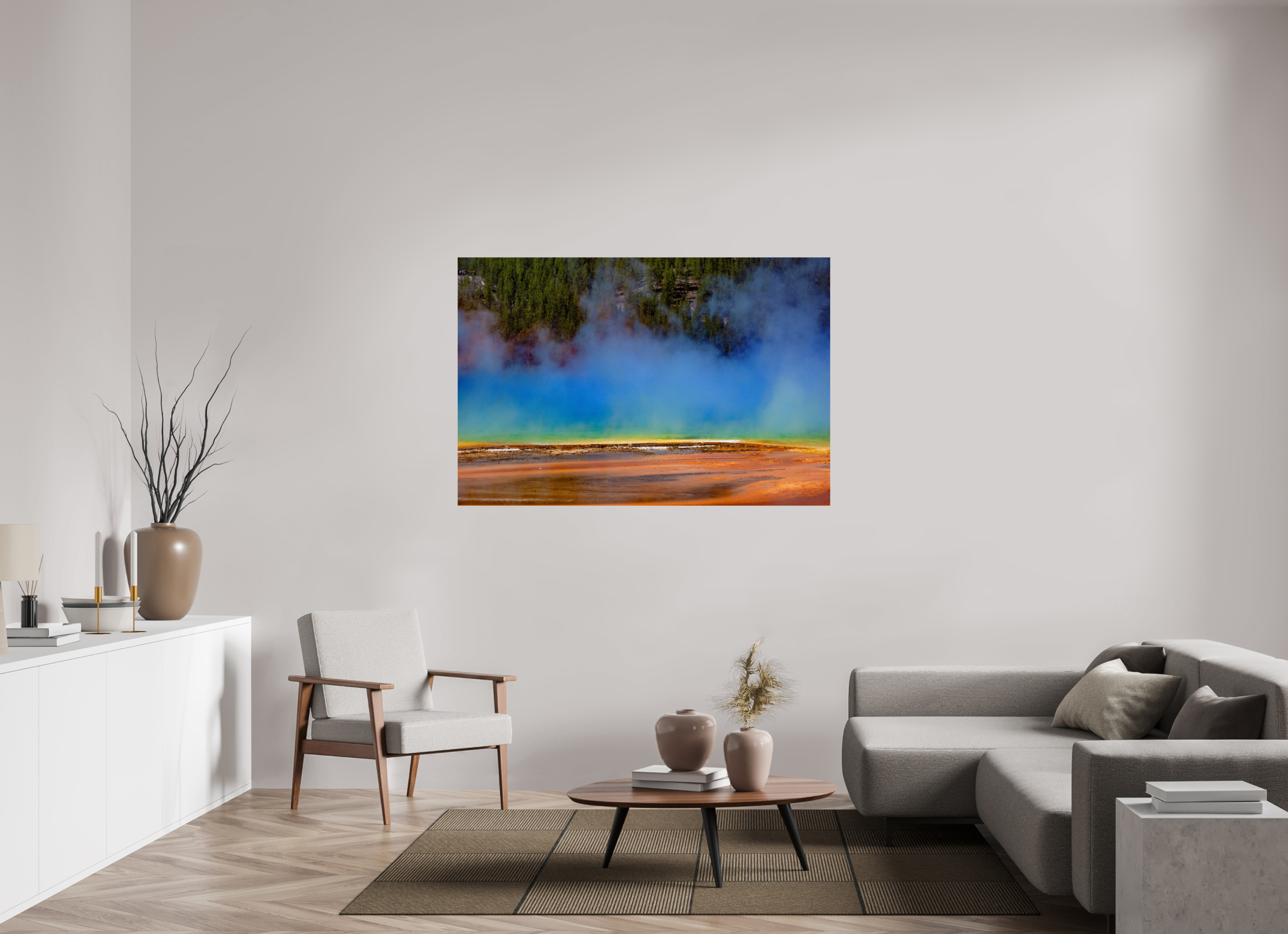 60 x 40″, PHOTO PAPER Yellowstone