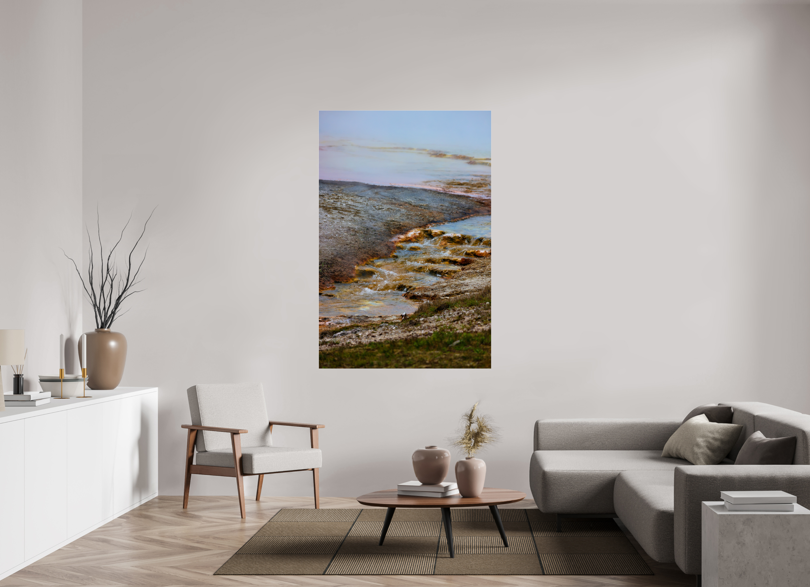 44 x 66″, ACRYLIC Yellowstone