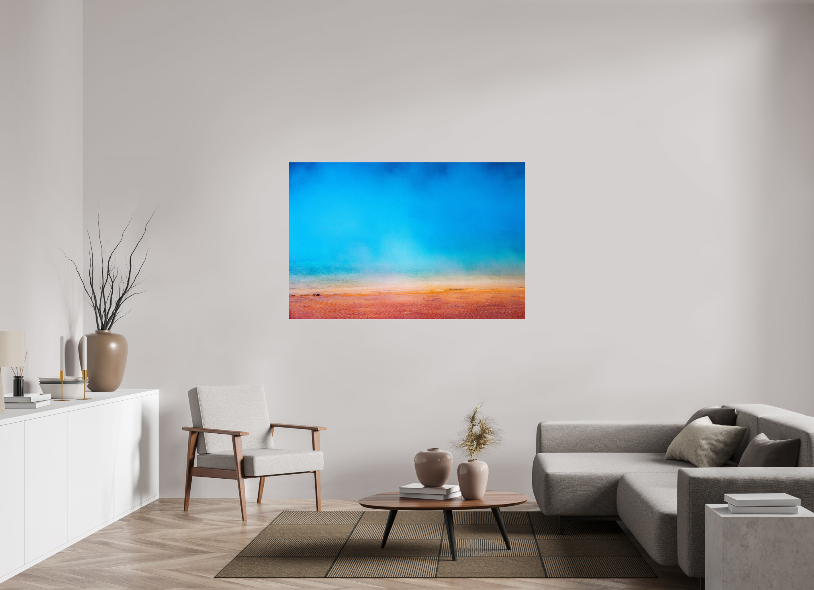 60 x 40″, ACRYLIC Yellowstone
