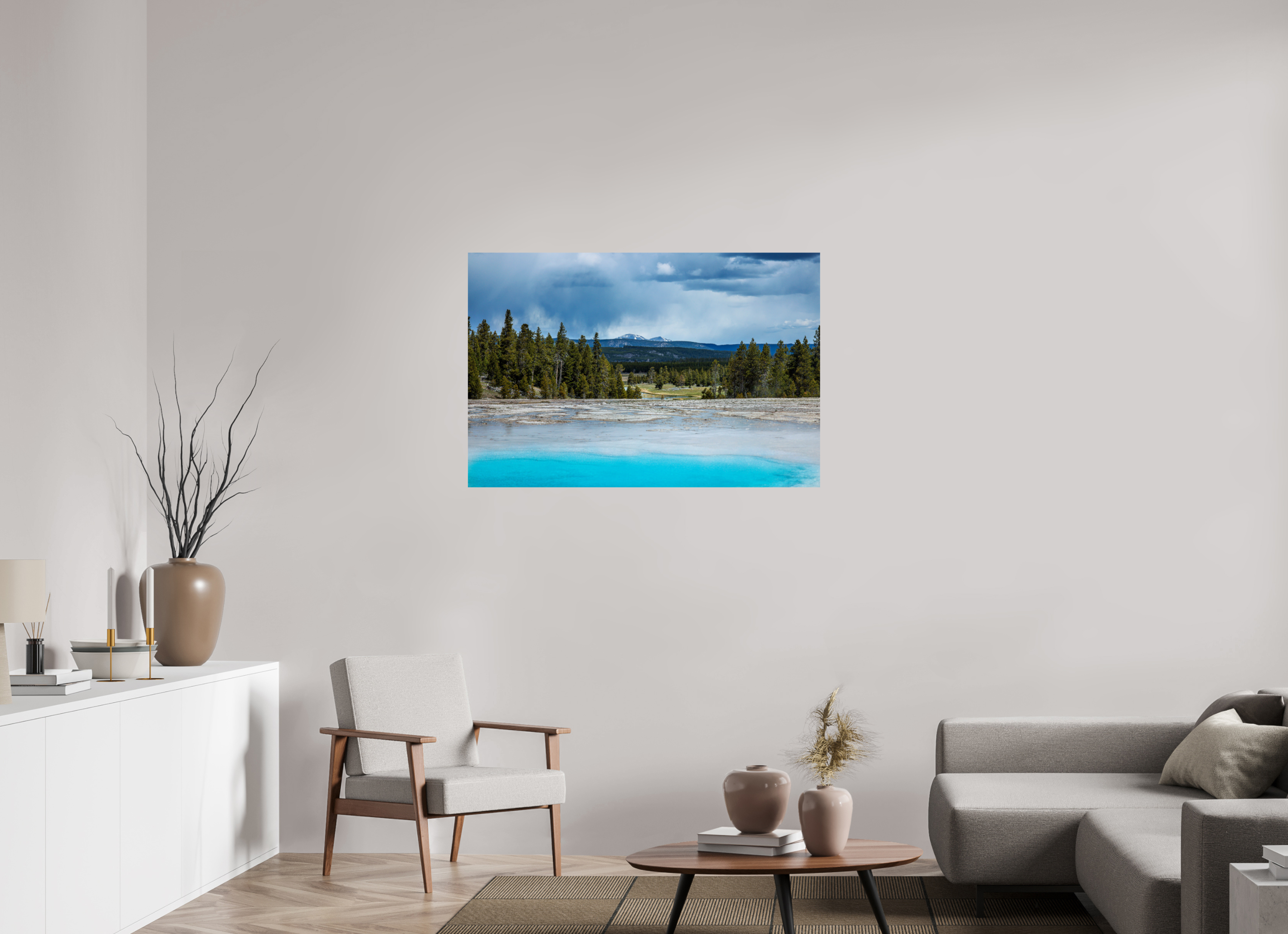 45 x 30″, PHOTO PAPER Yellowstone