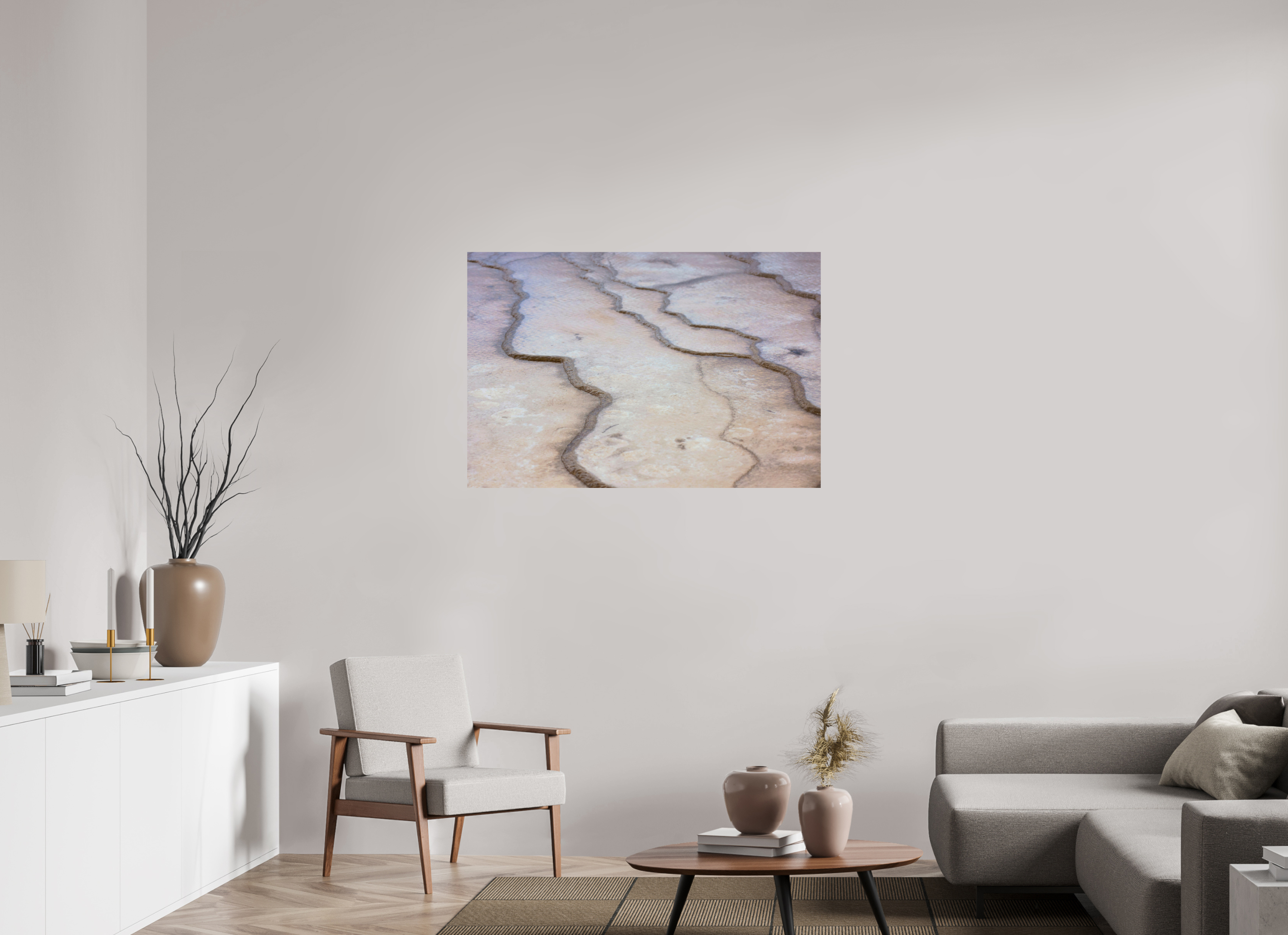 45 x 30″, METAL Yellowstone