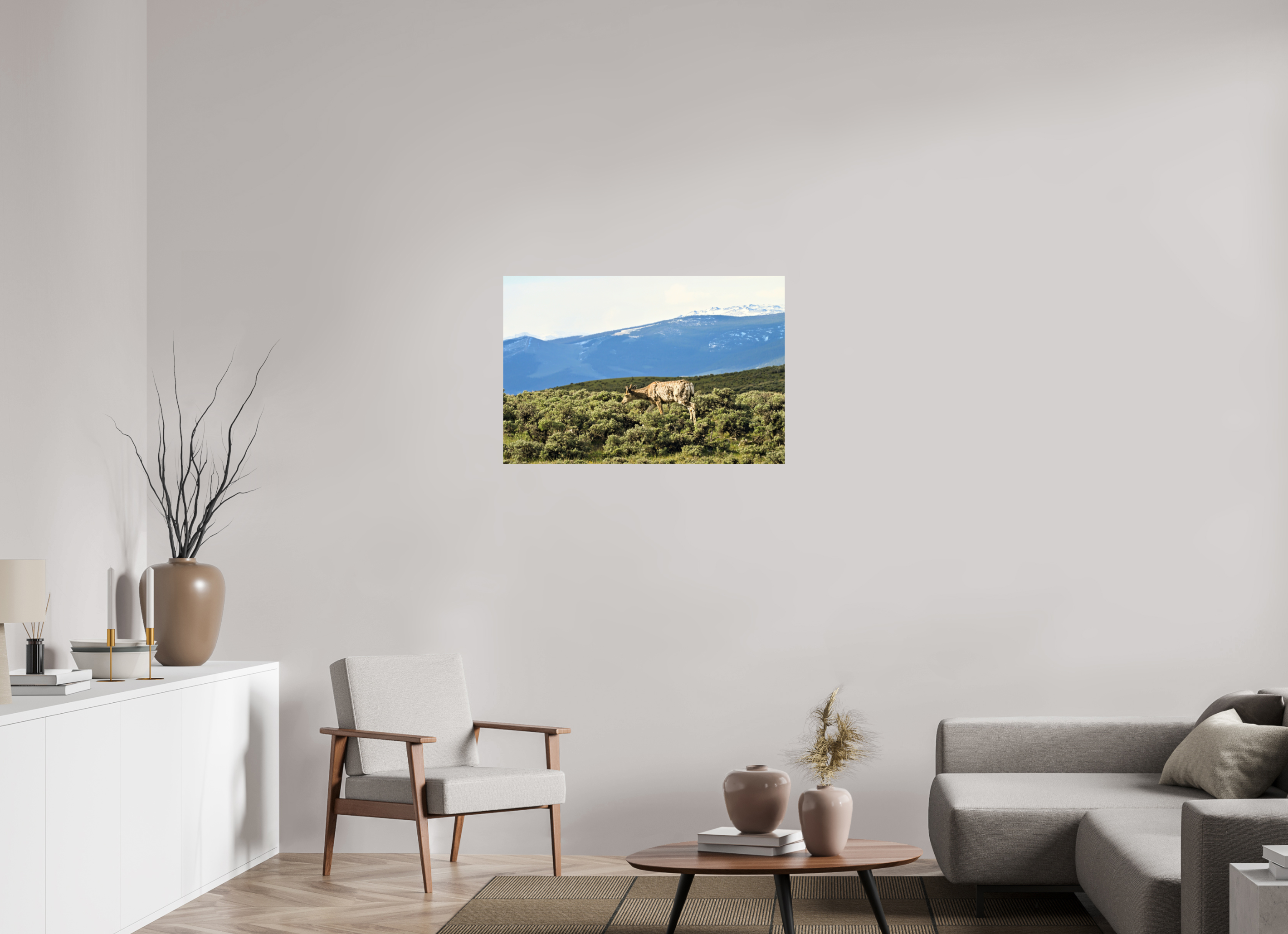 36 x 24″, PHOTO PAPER Deer
