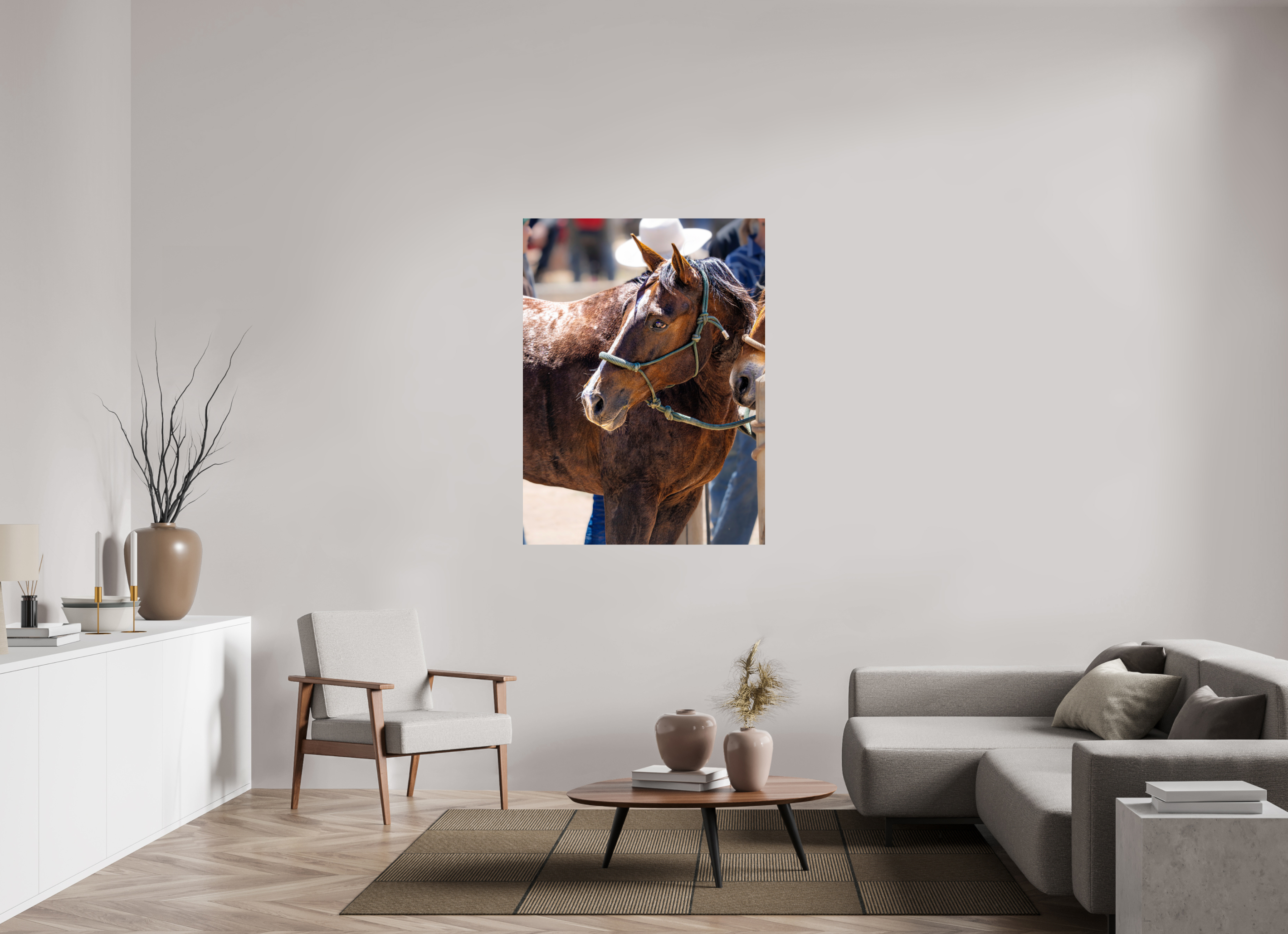 39 x 52.6″, PHOTO PAPER Pack Horse Portrait 4