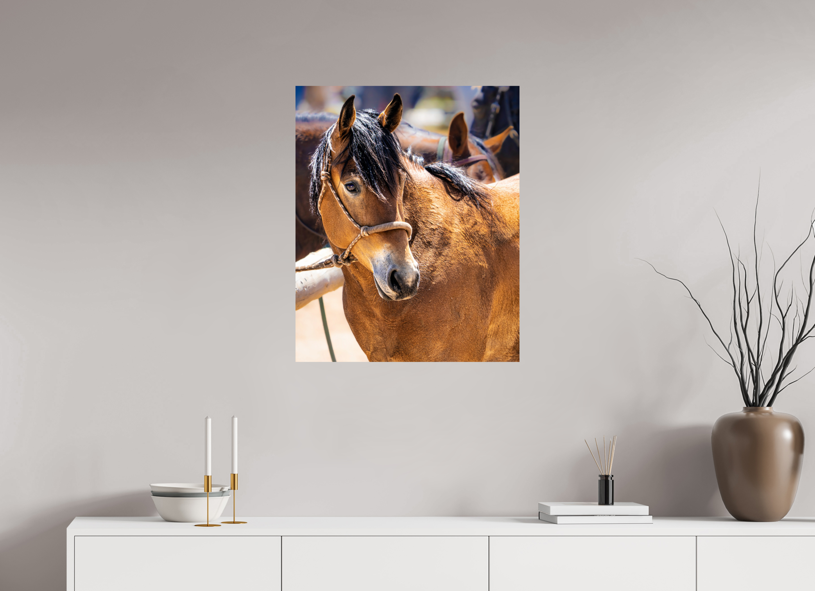 24 x 29.6″, PHOTO PAPER Pack Horse Portrait 5