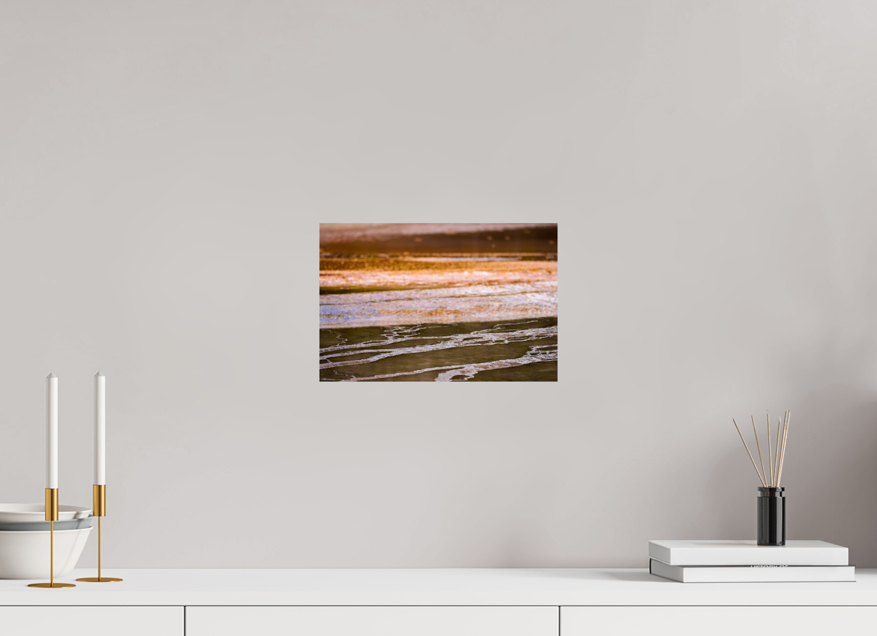12 x 8″, METAL Yellowstone