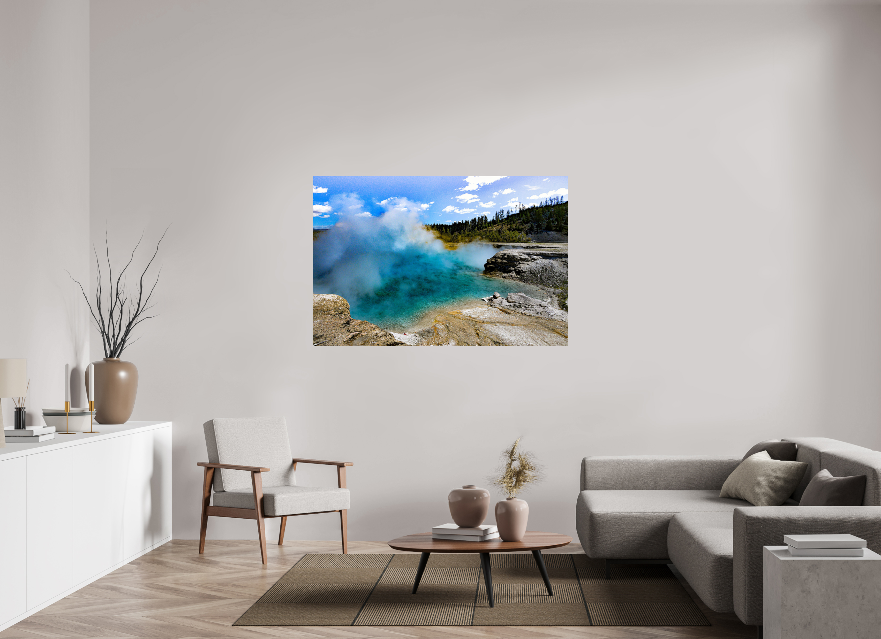 60 x 40″, PHOTO PAPER Yellowstone