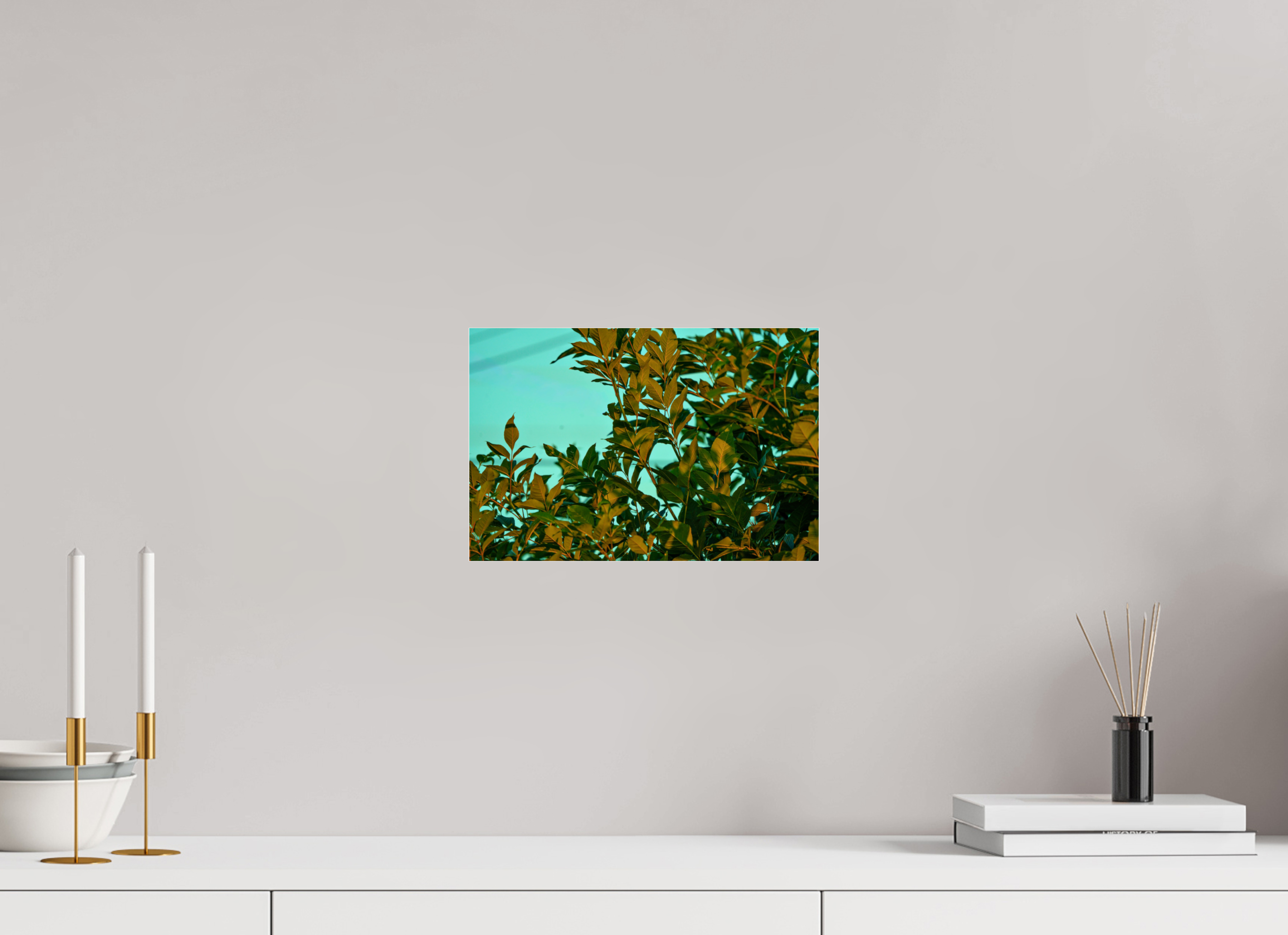 12 x 8″, ACRYLIC Leaves
