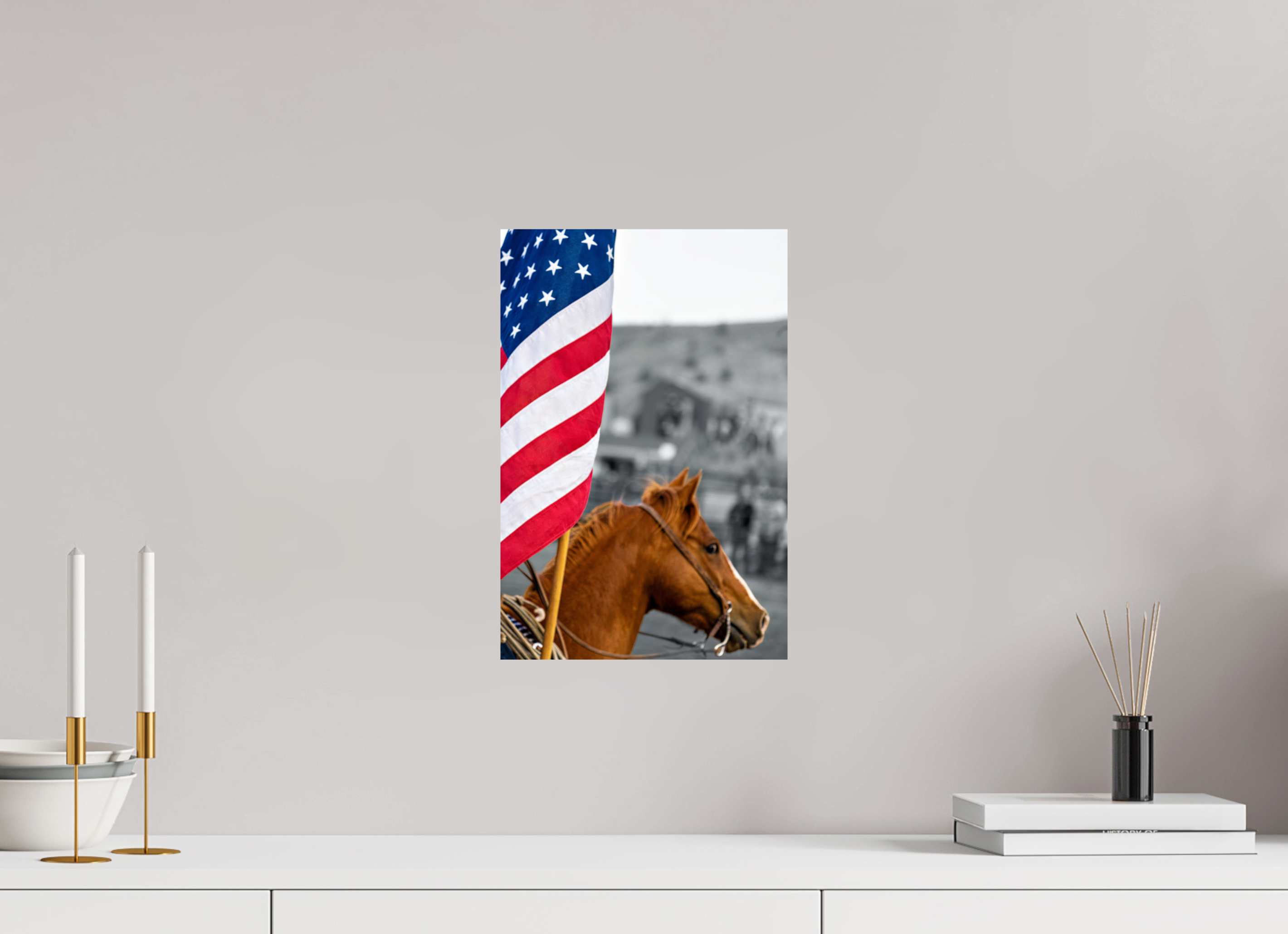 10 x 15″, PHOTO PAPER America 250 Flag Rider 4