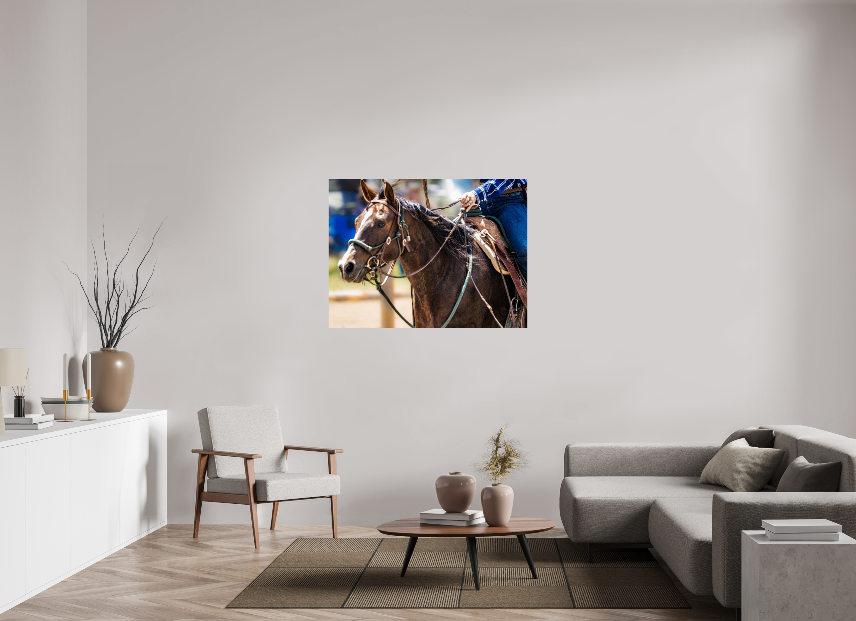 48 x 36″, METAL Pack Horse Portrait 13 Web Exclusive