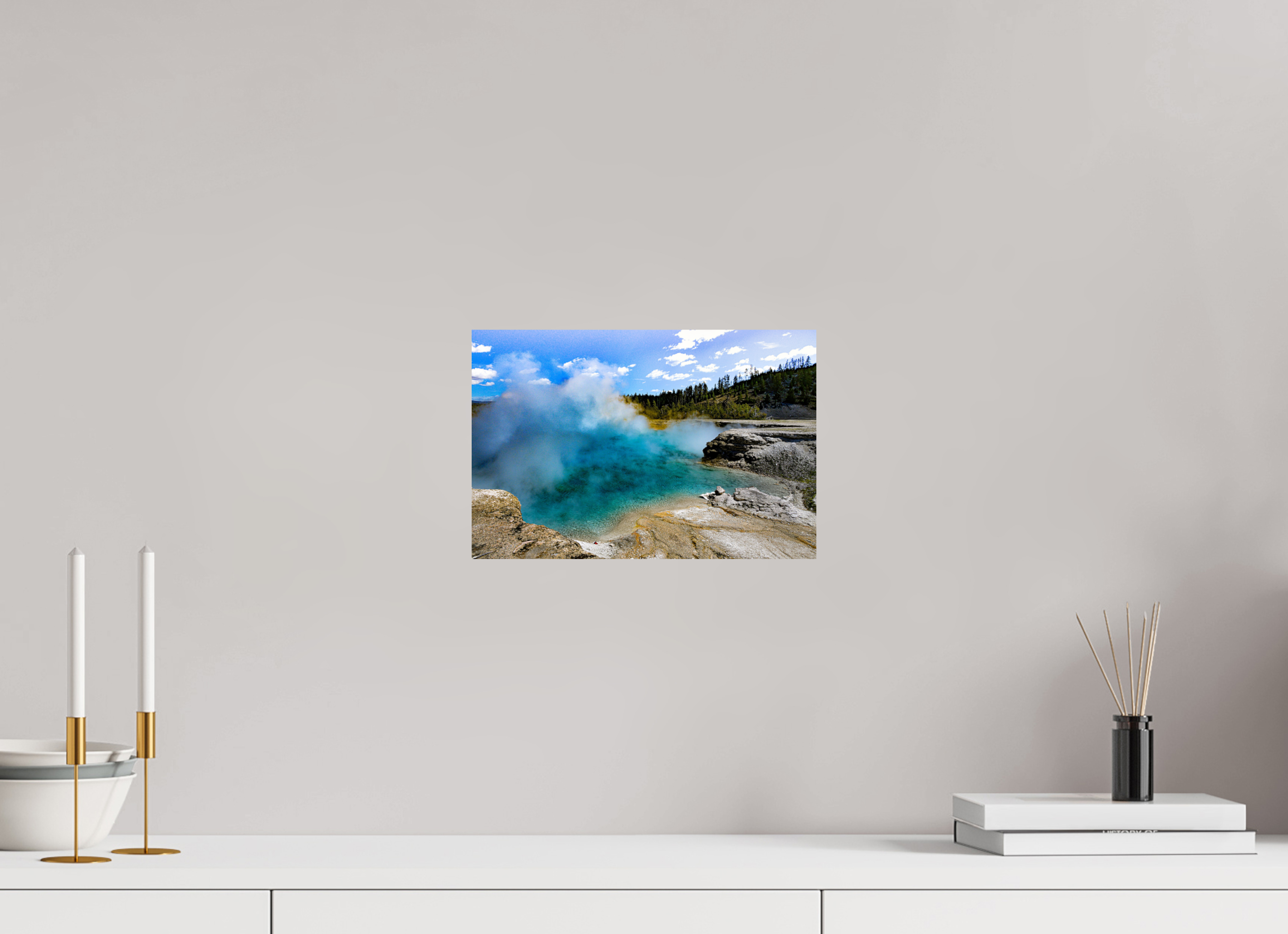 12 x 8″, PHOTO PAPER Yellowstone